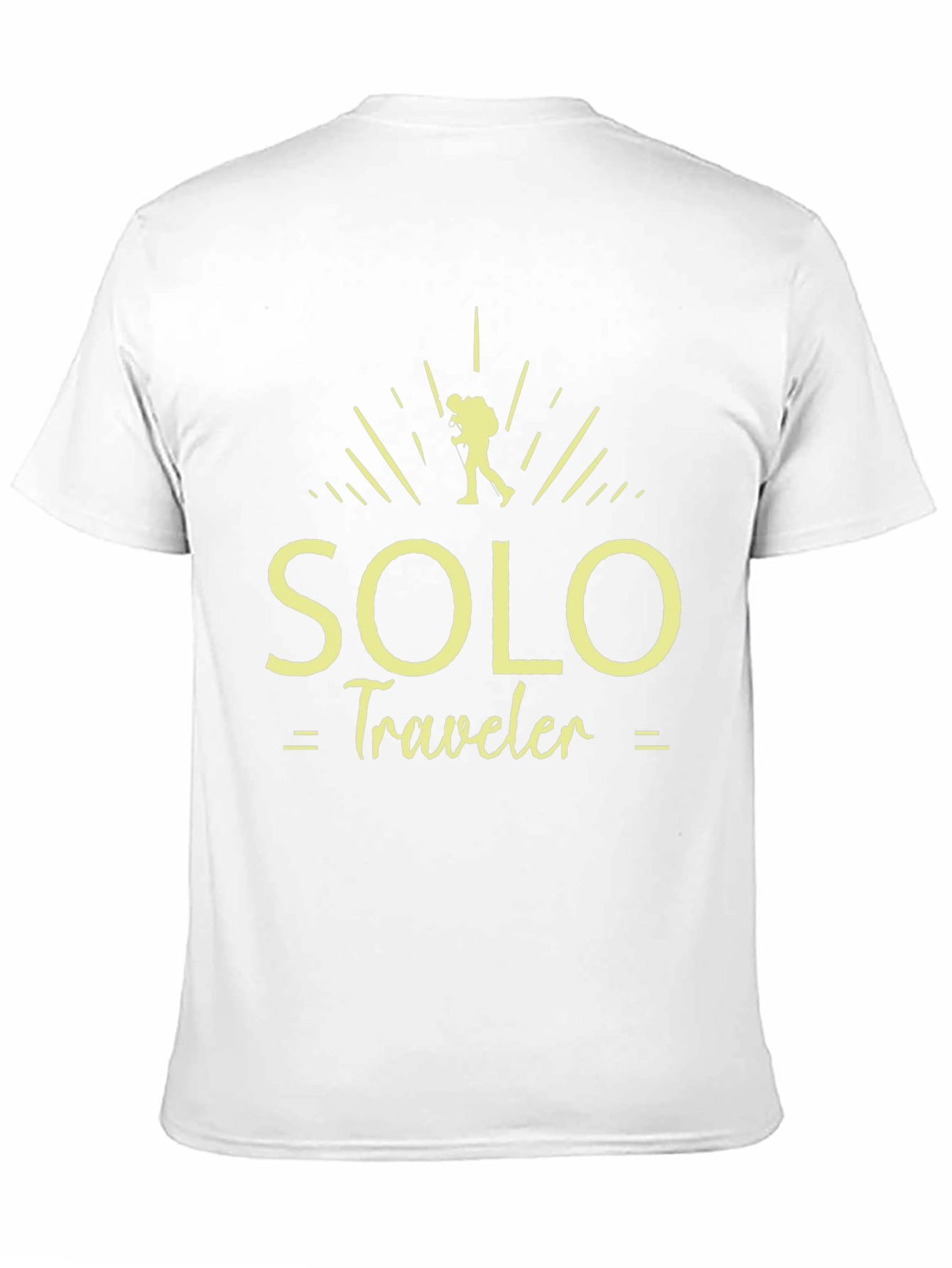 Solo Traveler Graphic Print Tee - Black - 11