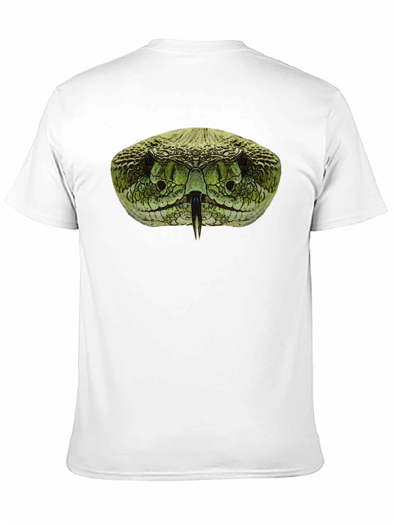Black Rattlesnake T-Shirt - Bold Snake Head Graphic Tee view 11