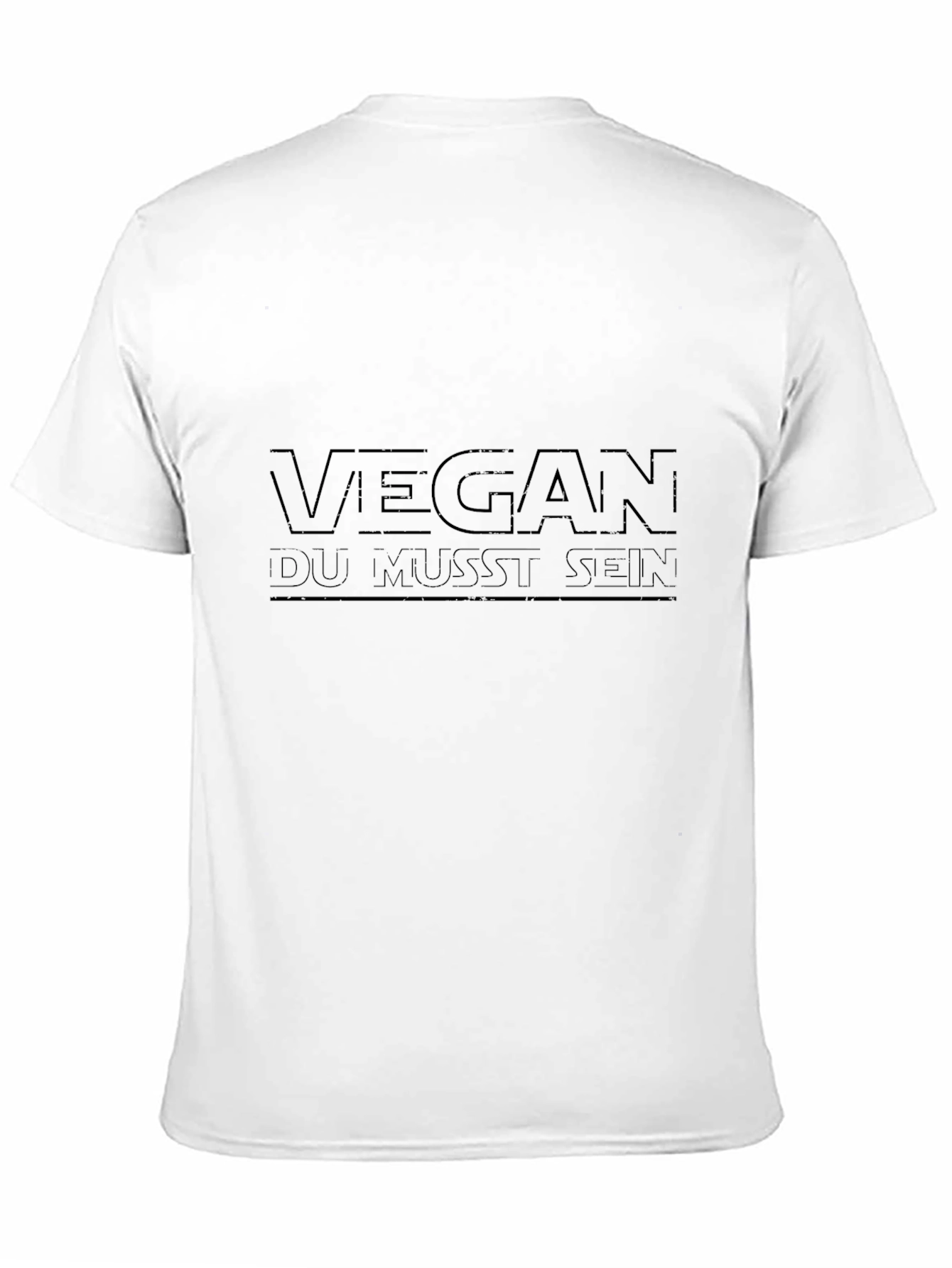 Vegan Statement Tee - Du Musst Sein - 11