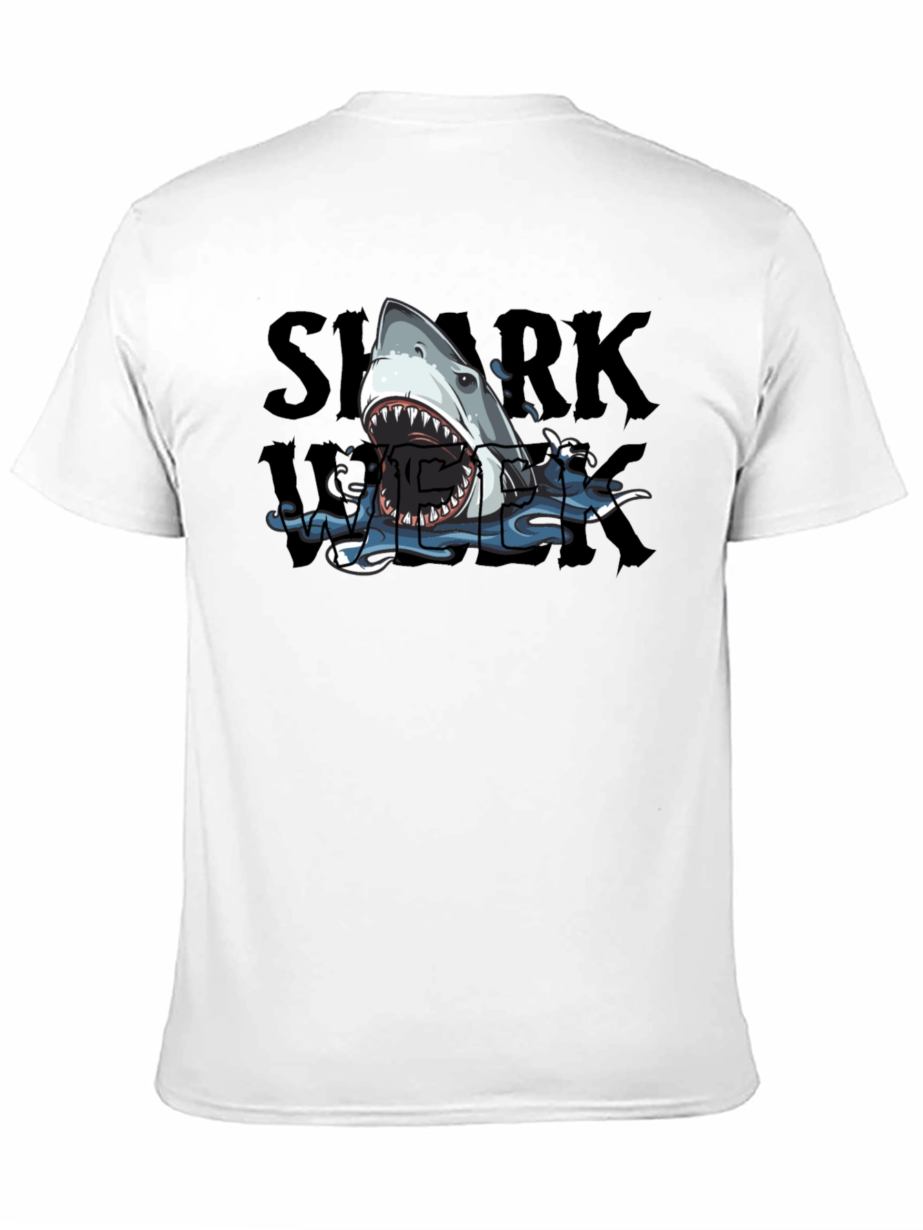 Black Shark Week Graphic Print Tee view 11