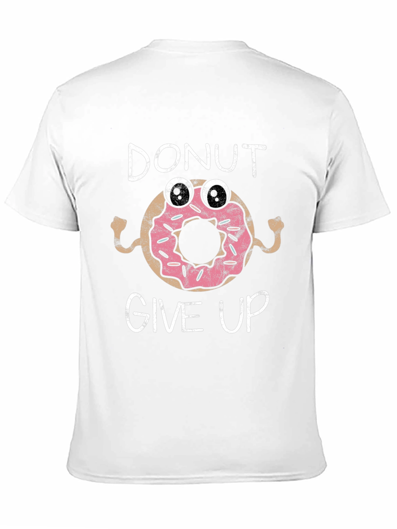 Black Donut Give Up Graphic Tee view 11
