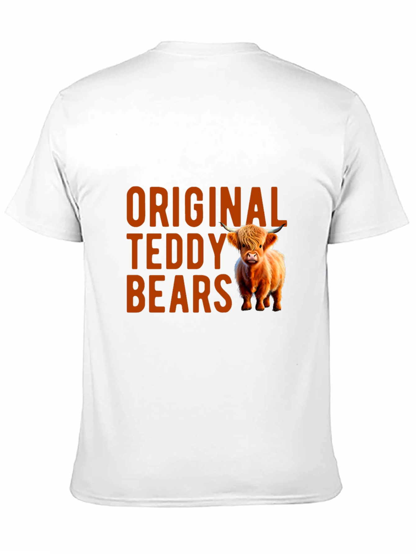 Black Original Teddy Bears Novelty Graphic T-Shirt view 11