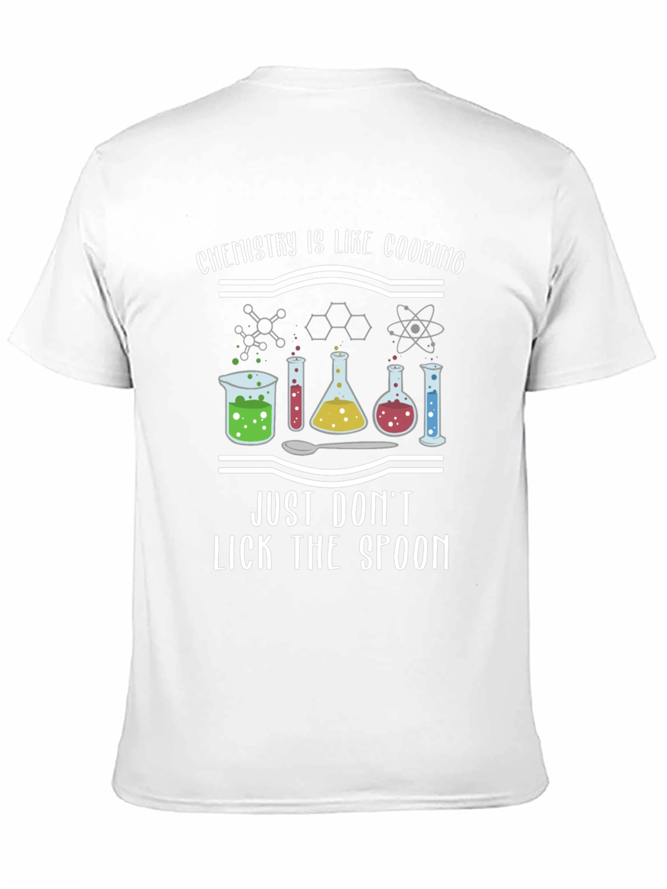 Black Chemistry Cooking T-Shirt - Funny Science Tee view 11