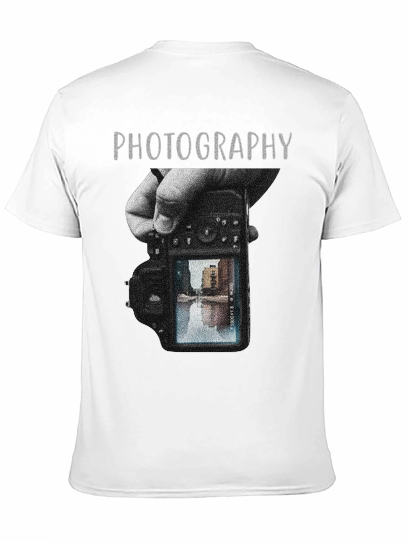Black Photography Graphic Tee - Camera Enthusiast Shirt view 11