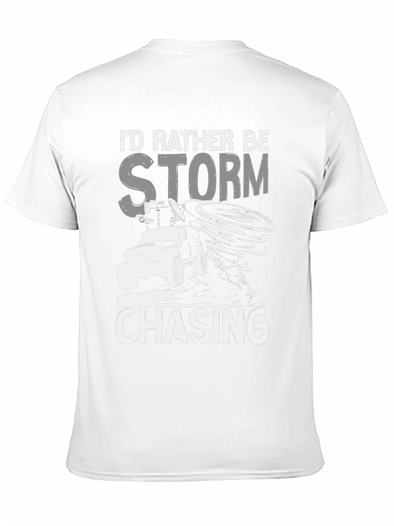Black Storm Chaser T-Shirt view 11