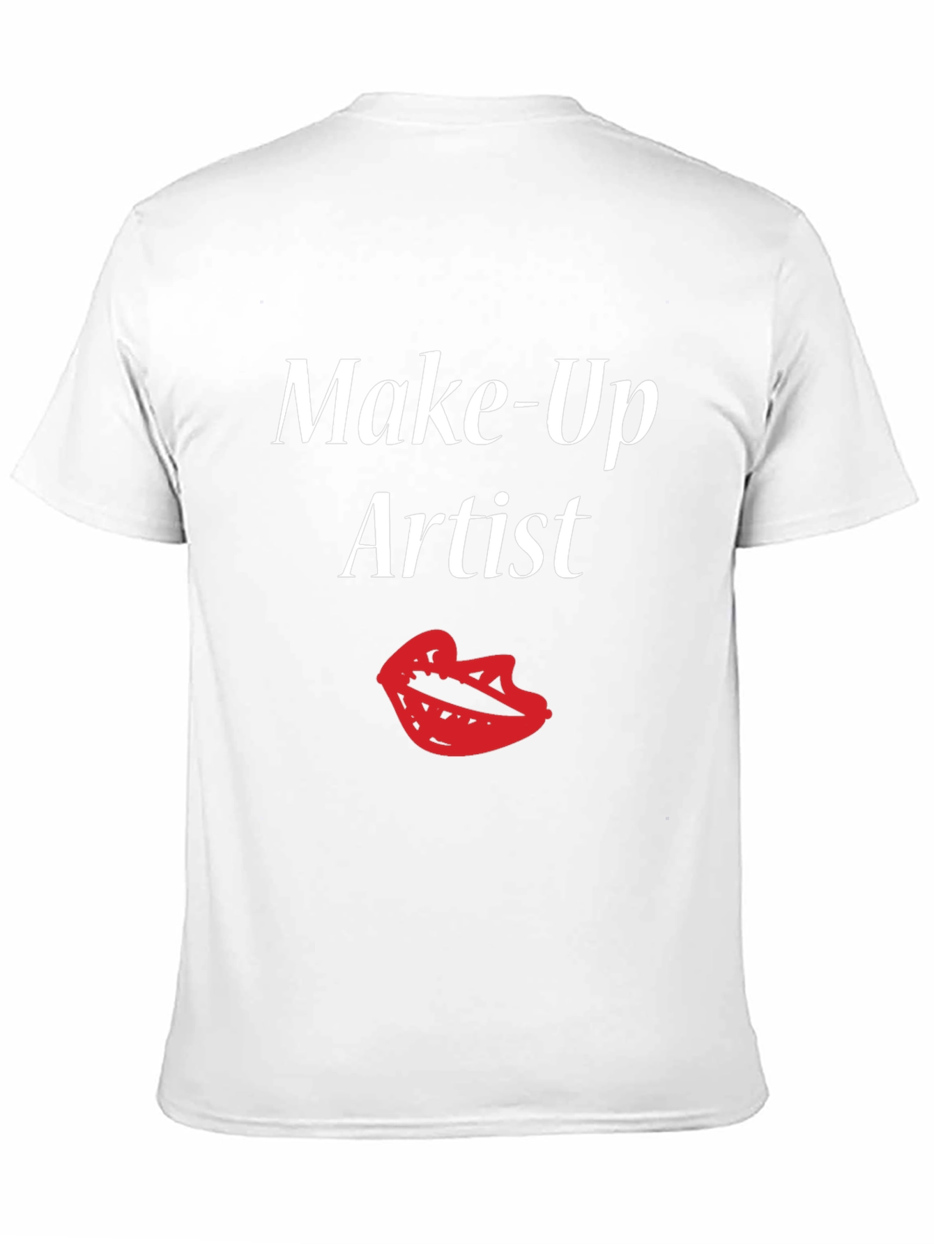 Black Make-Up Artist T-Shirt - Artistic Style view 11