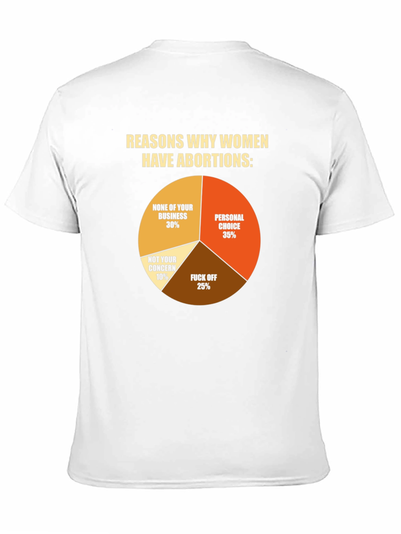 Black Reasons Why Women Have Abortions T-Shirt view 11