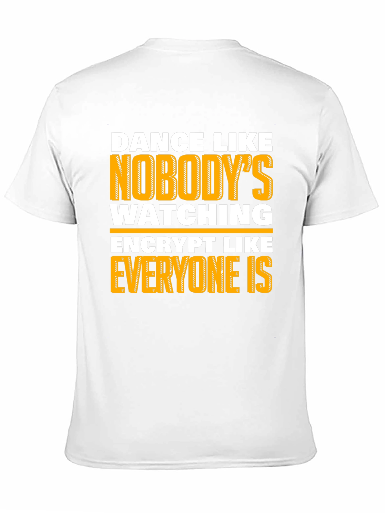 Black Dance Like Nobody's Watching Graphic T-Shirt view 11