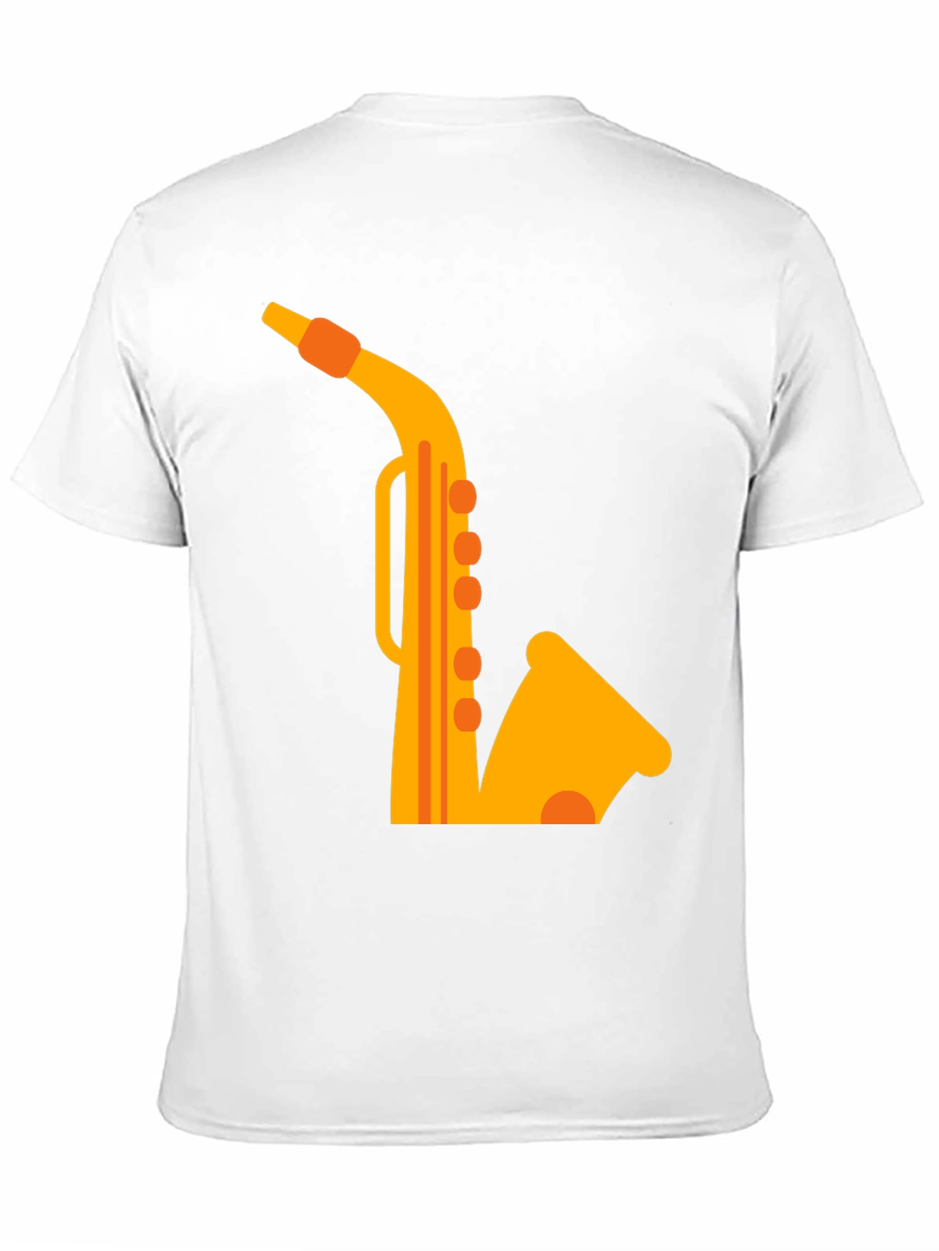 Black Black Saxophone Graphic Tee view 11