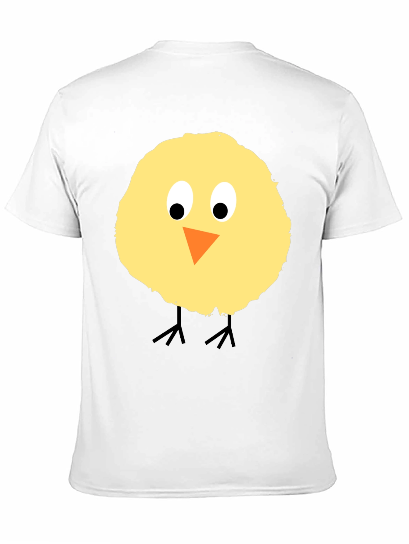 Black Cute Chick Graphic T-Shirt - Black Cotton Tee view 11