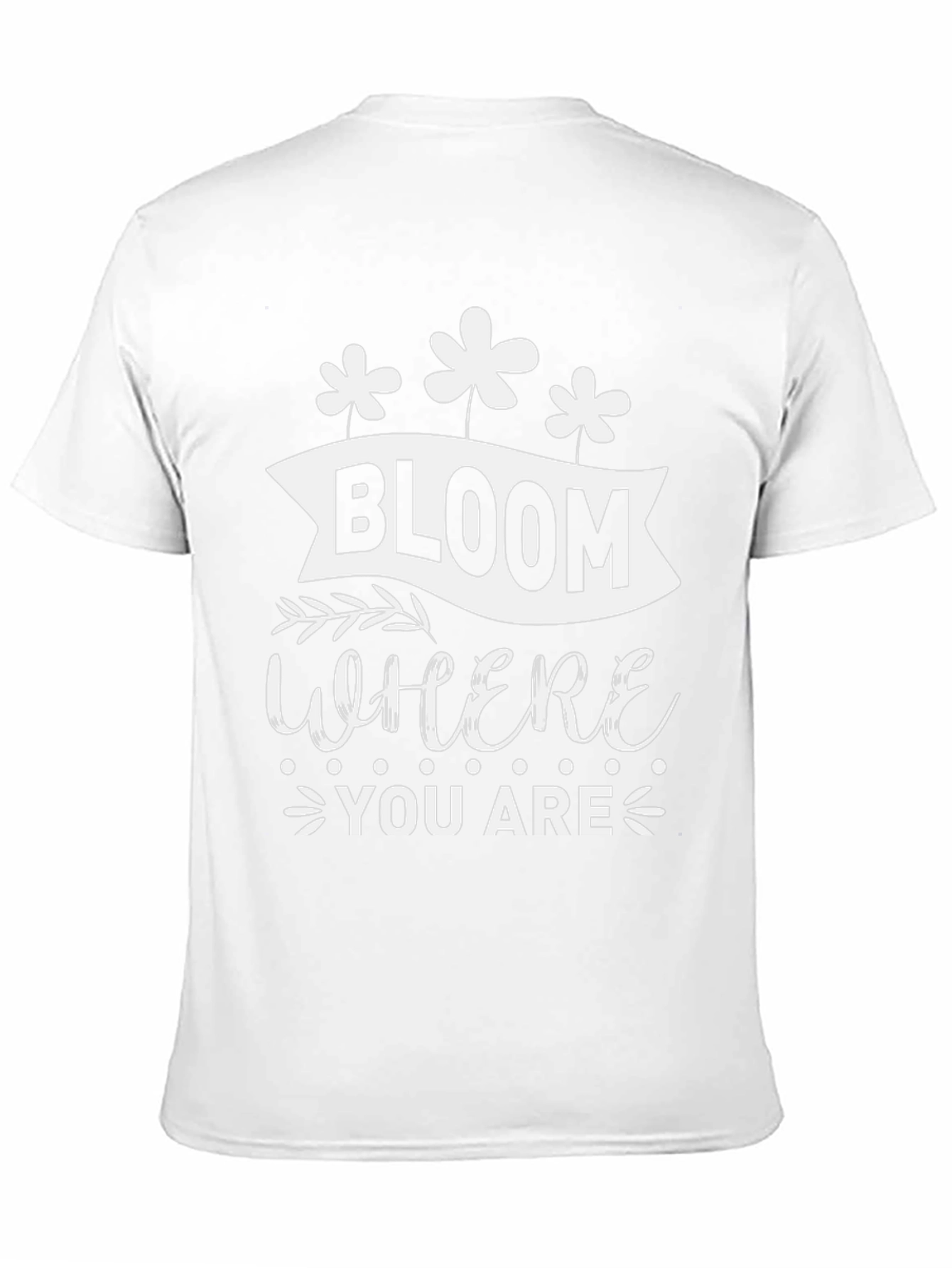 Black Bloom Where You Are T-Shirt view 11