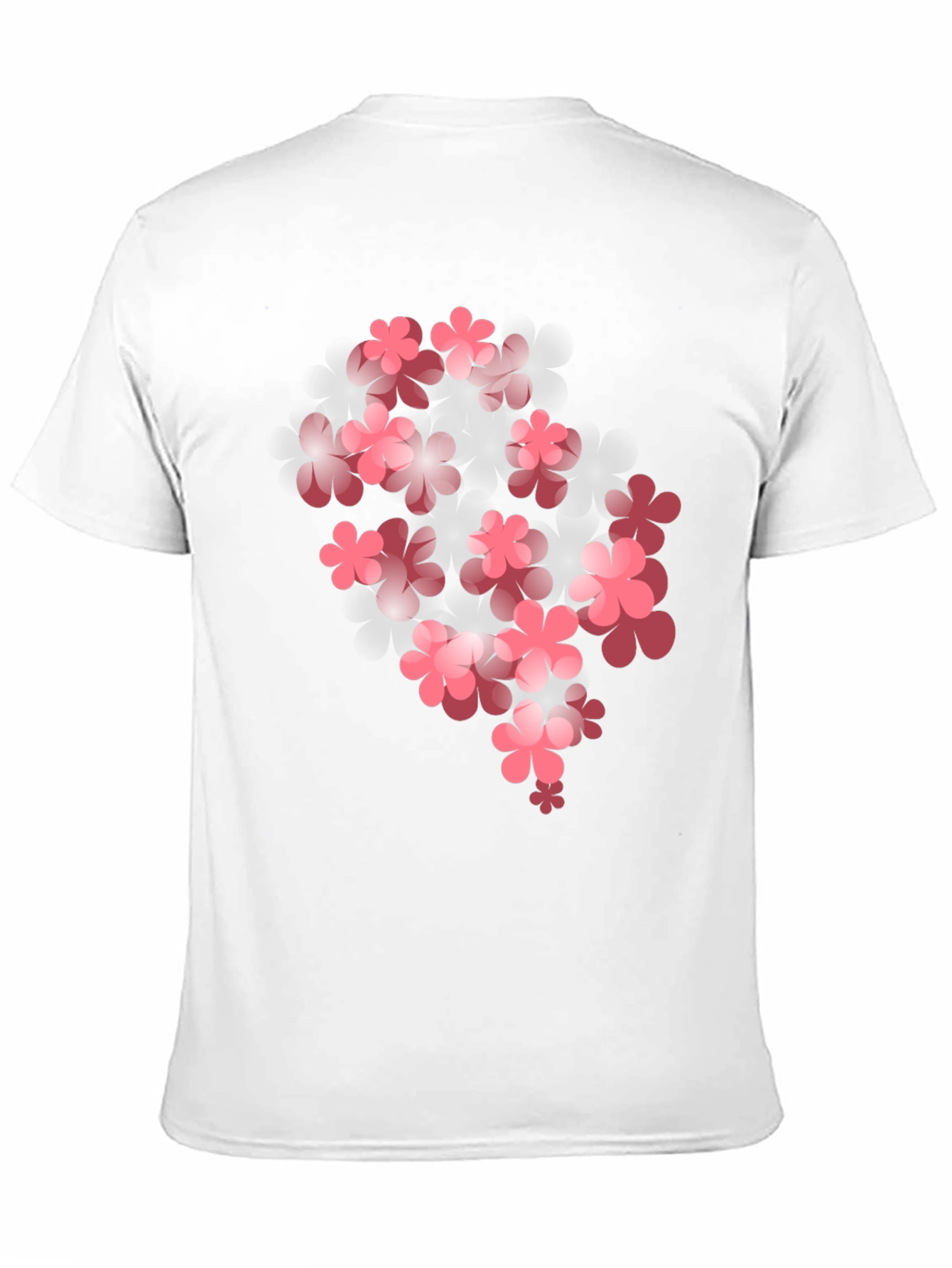 Black Floral Bloom Graphic T-Shirt - Black view 11