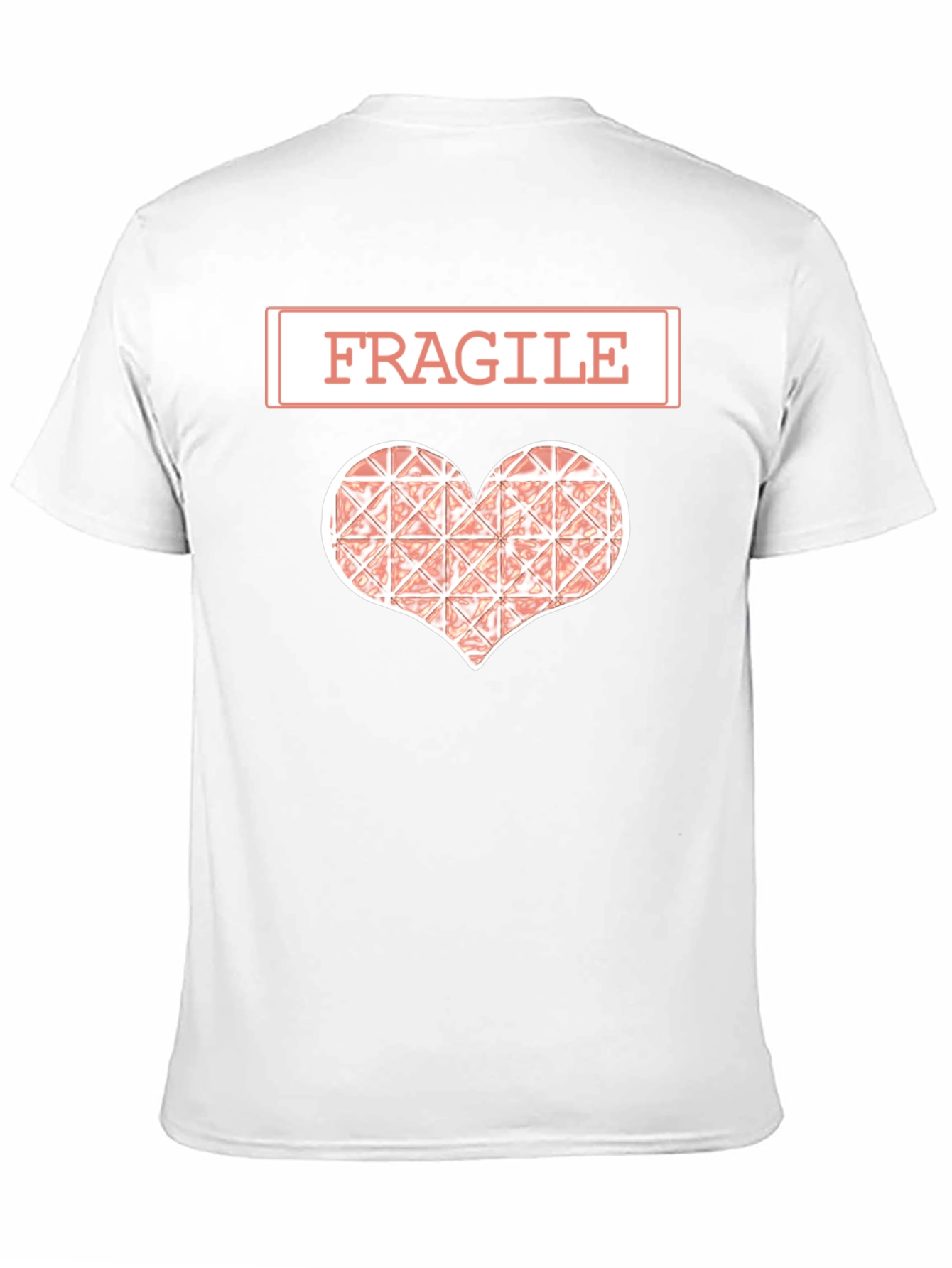 Black Fragile Heart Graphic Tee - Express Yourself! view 11