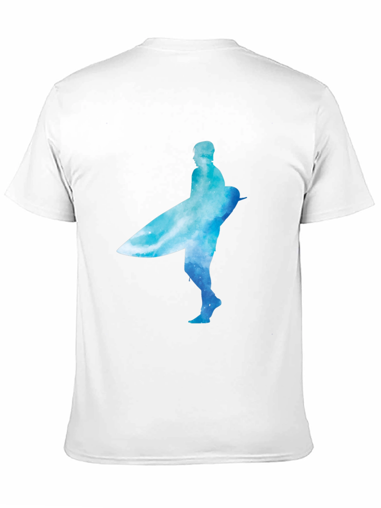 Black Surfer Graphic Tee - Black Cotton Blend view 11