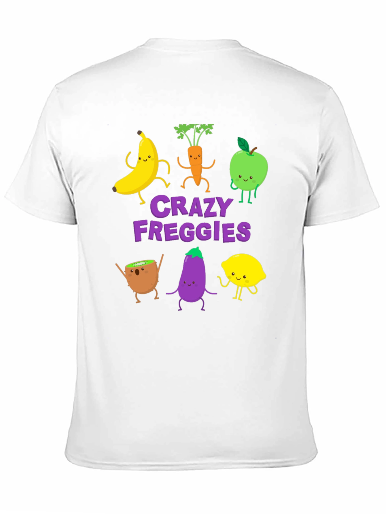 Black Crazy Freggies Graphic T-Shirt view 11