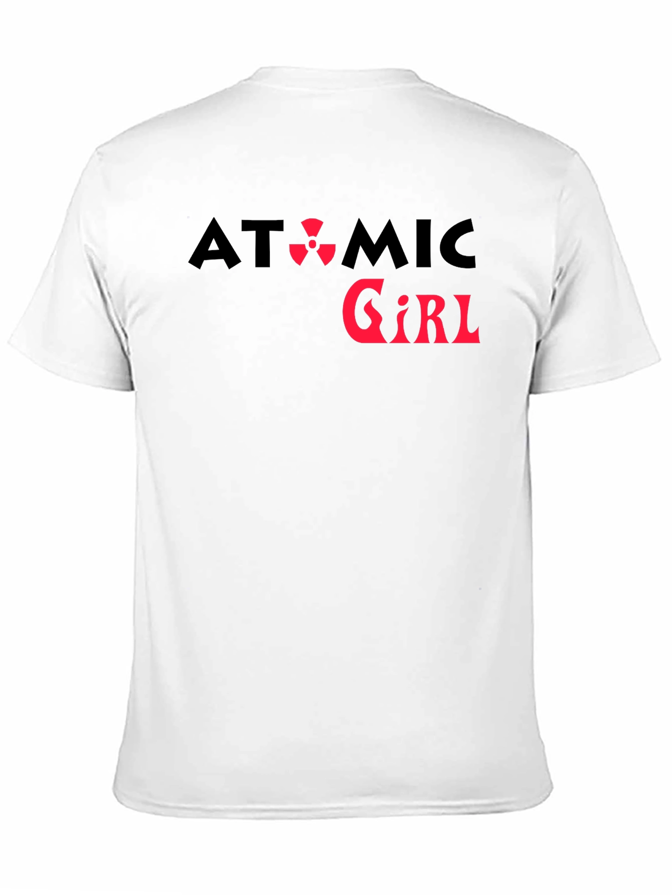 Black Atomic Girl Graphic Tee - Black view 11