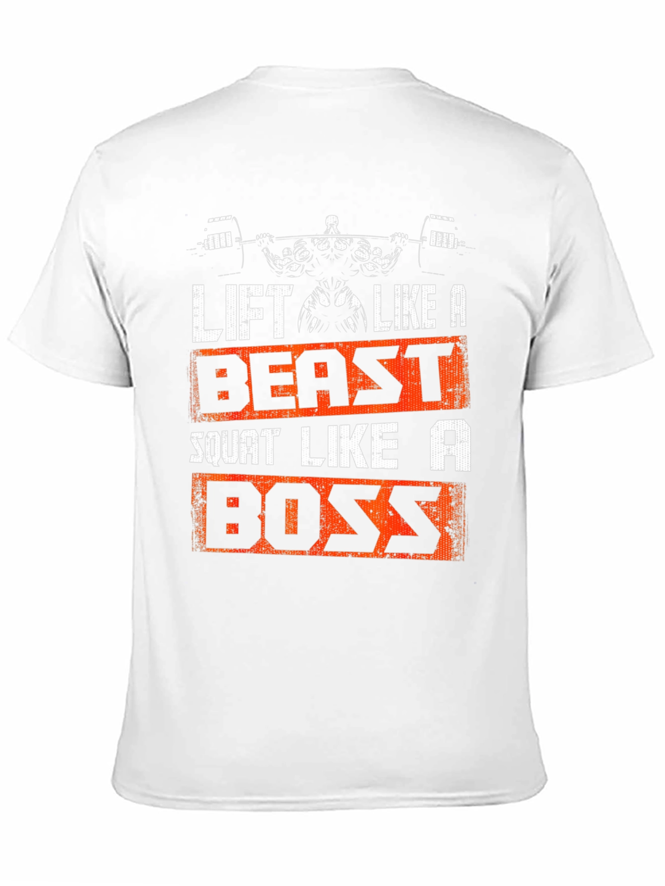 Black Lift Like A Beast T-Shirt view 11