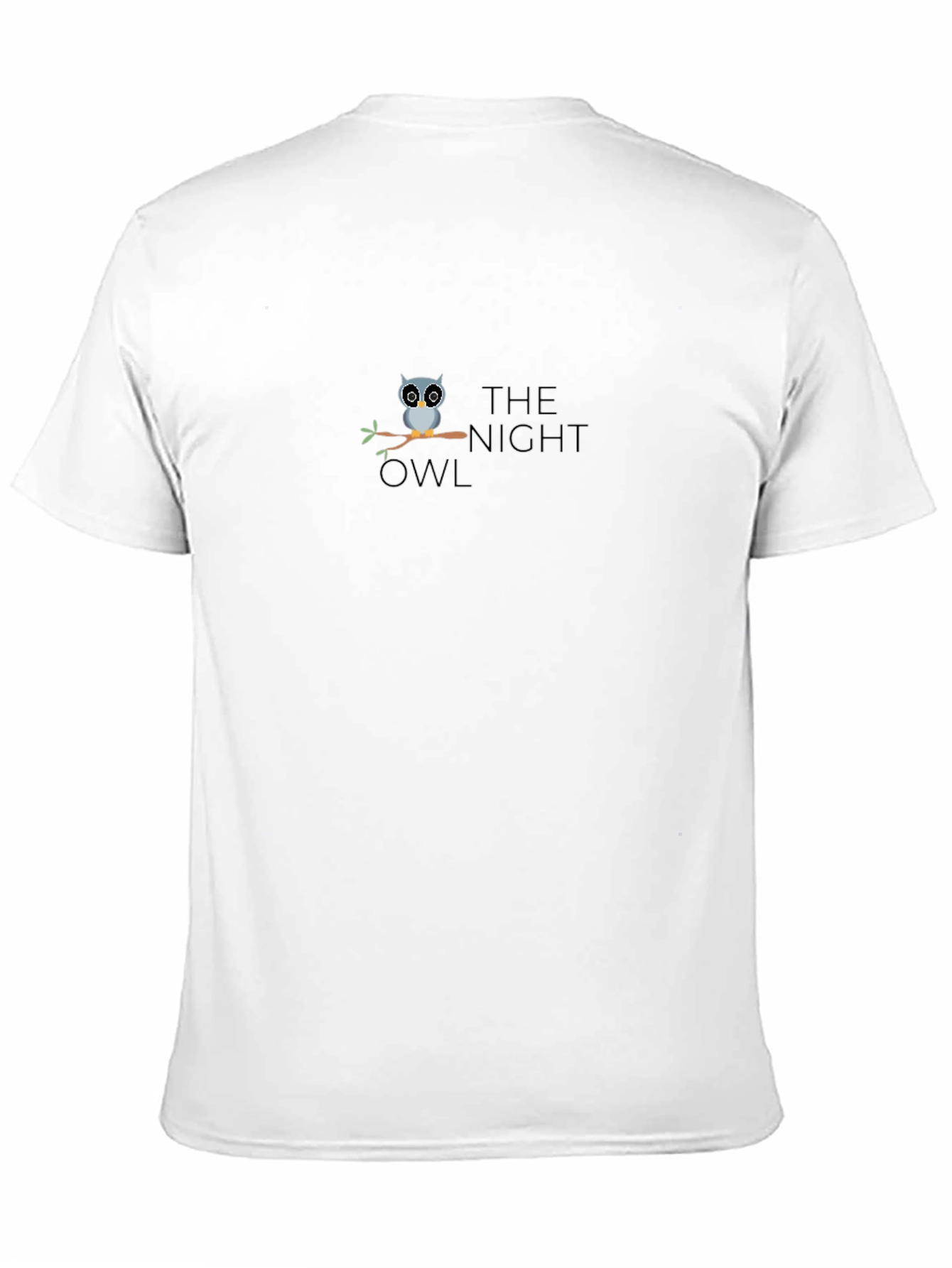 Black The Night Owl T-Shirt - Soft & Stylish view 11