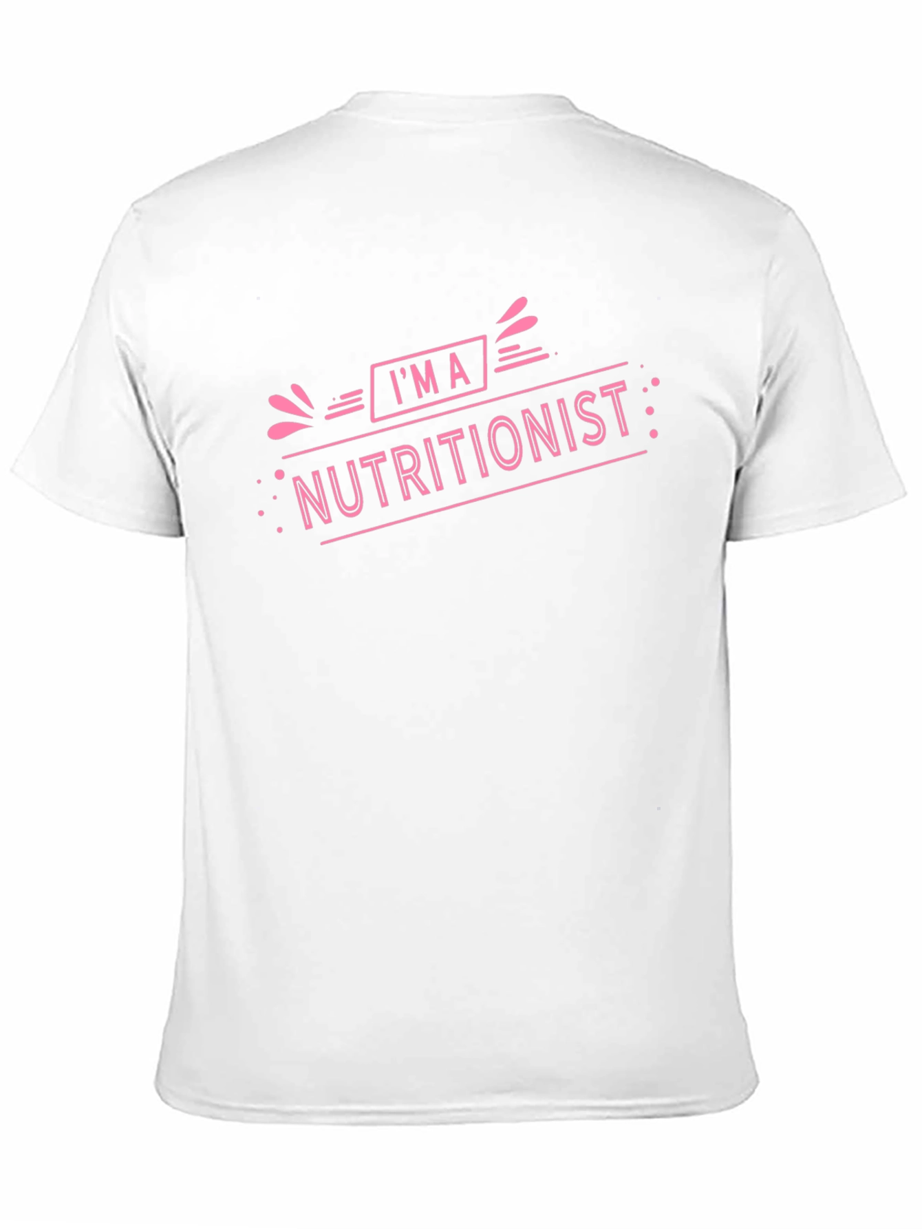 Black I'm a Nutritionist T-Shirt view 11