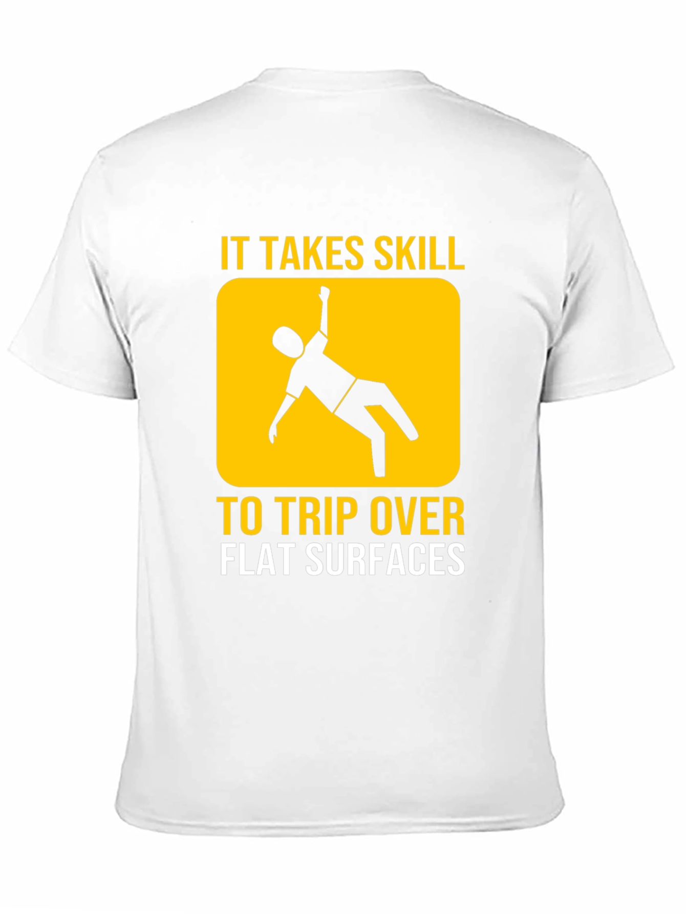 Black Funny "It Takes Skill" Graphic T-Shirt view 11