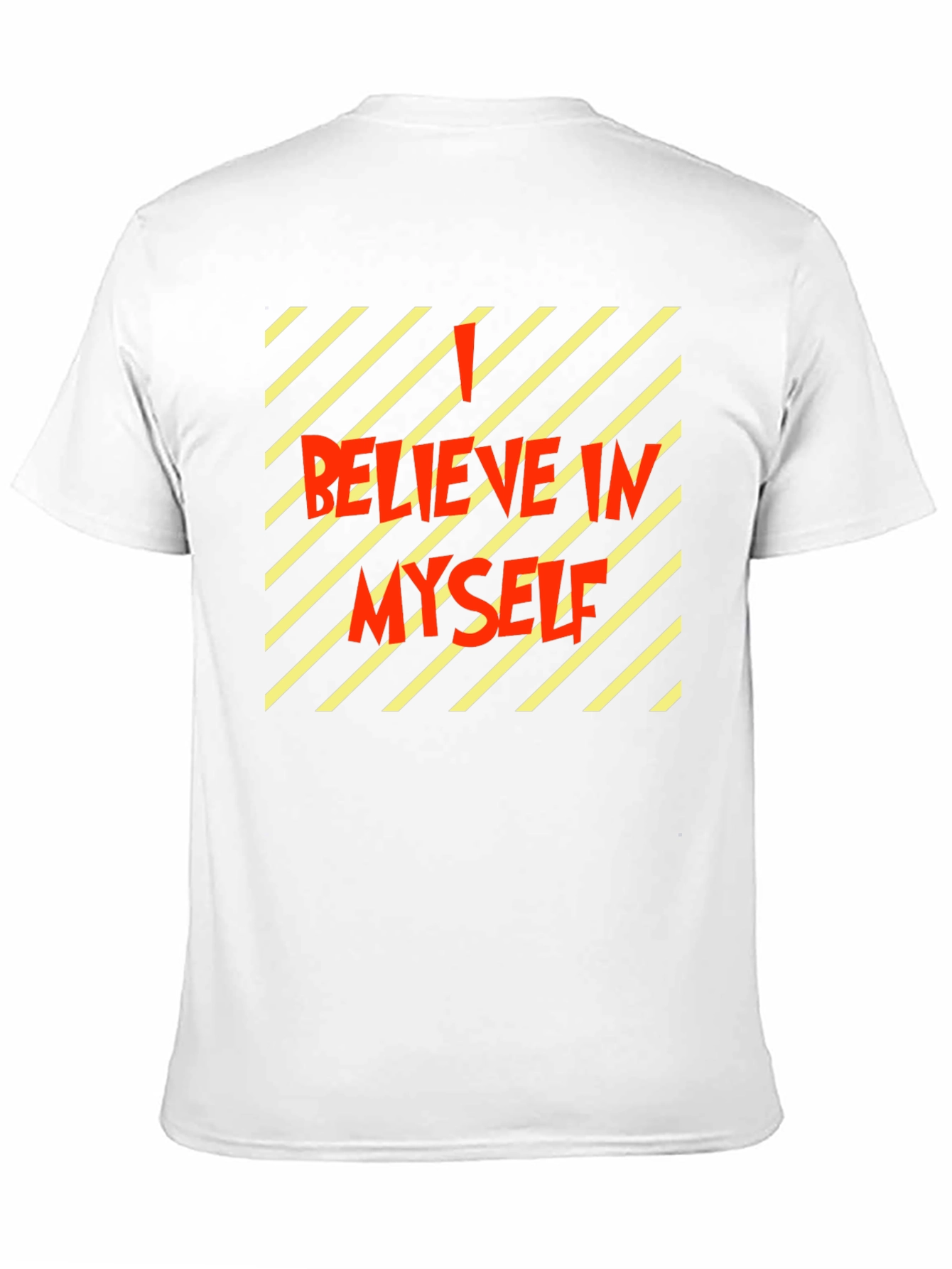 Black Believe in Myself Graphic T-Shirt - Black view 11