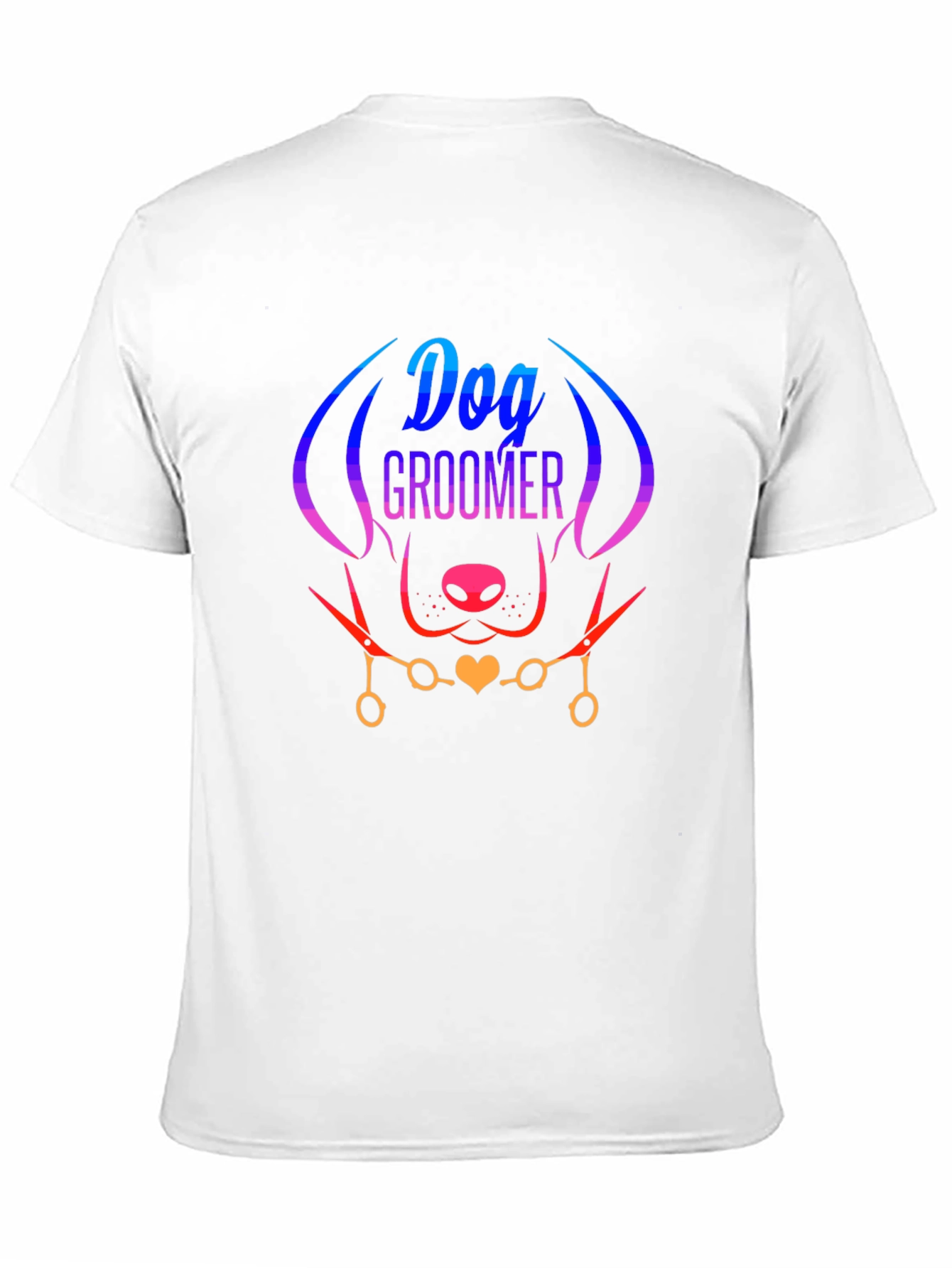 Black Dog Groomer T-Shirt - Stylish Pet Lover Tee view 11