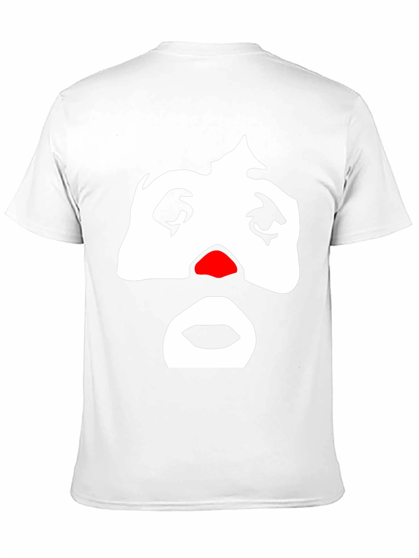 Black Sad Clown Graphic Tee - Men's Black T-Shirt view 11