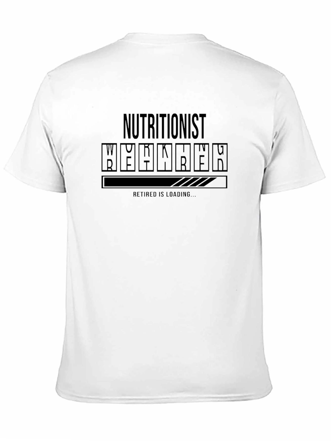 Black Nutritionist Retired is Loading T-Shirt view 11
