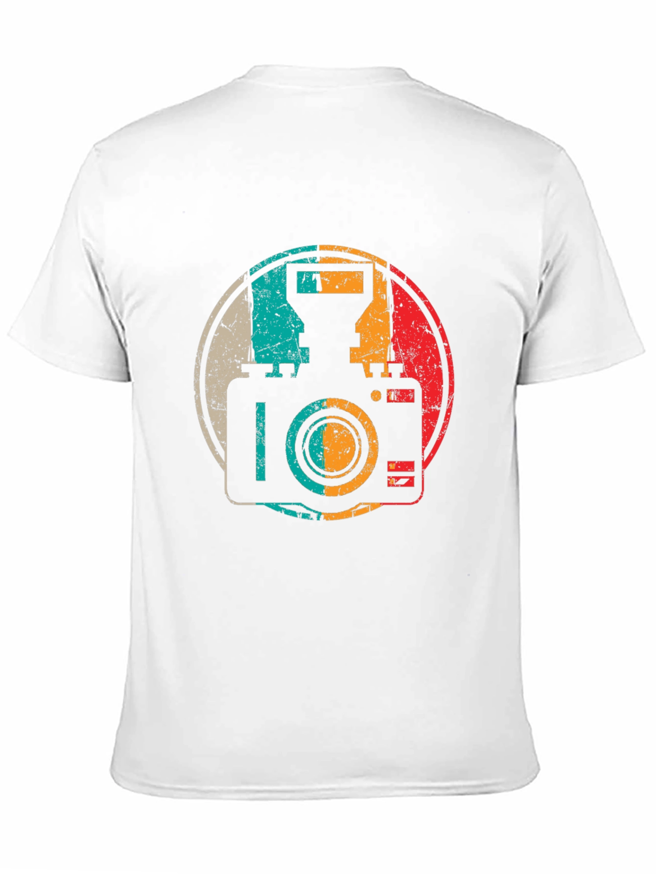 Black Retro Camera Graphic T-Shirt - Vintage Style Photography Tee view 11