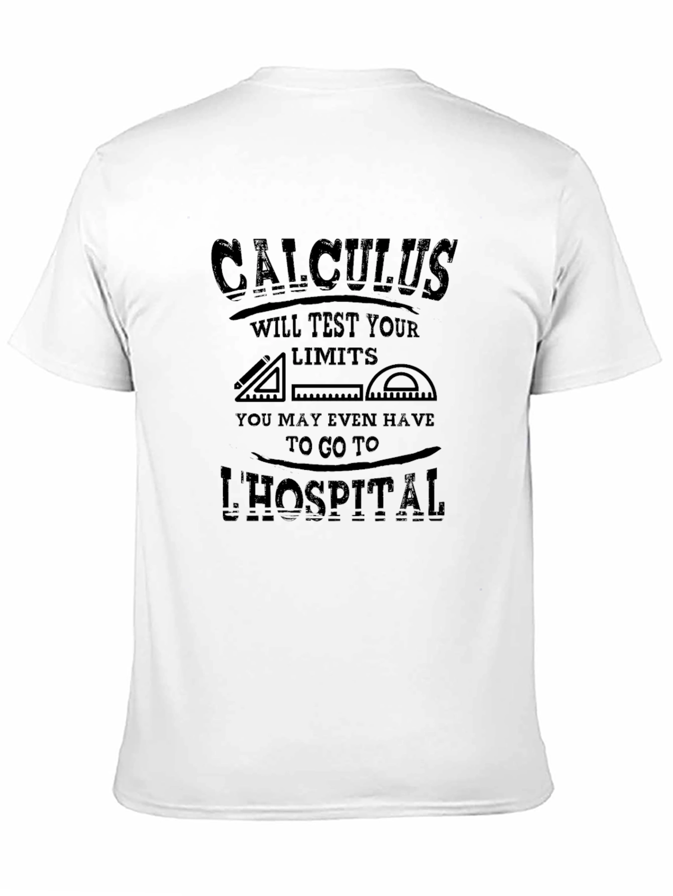 Black Calculus T-Shirt: Test Your Limits view 11