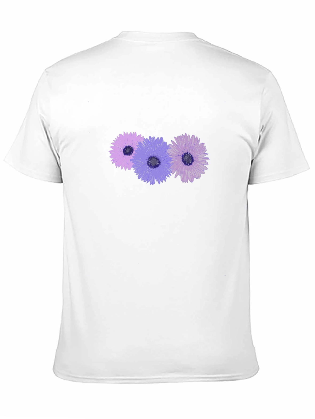 Black Floral Graphic Print Black T-Shirt view 11