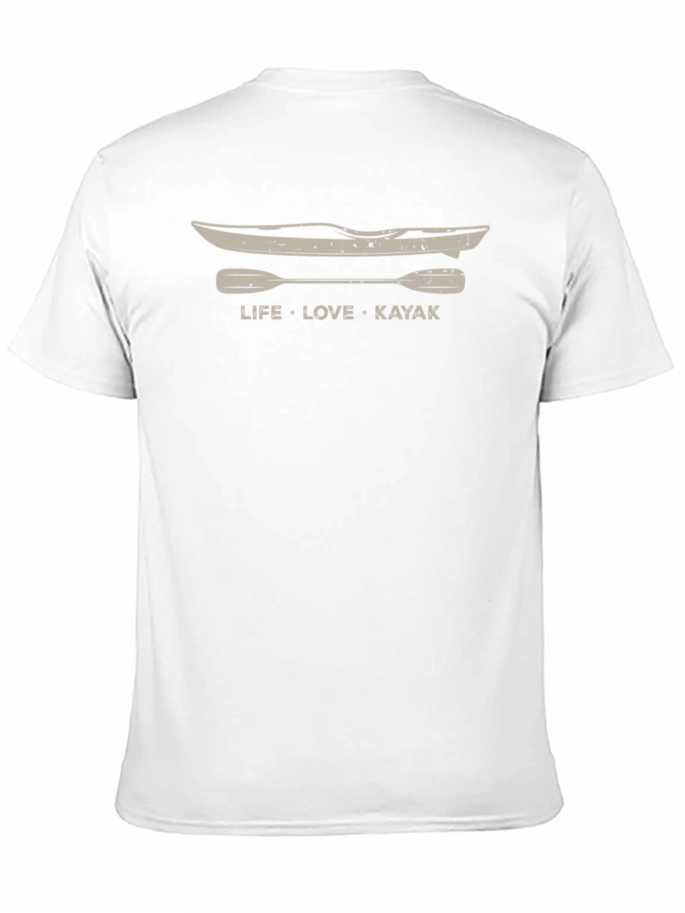 Black Life Love Kayak T-Shirt view 11