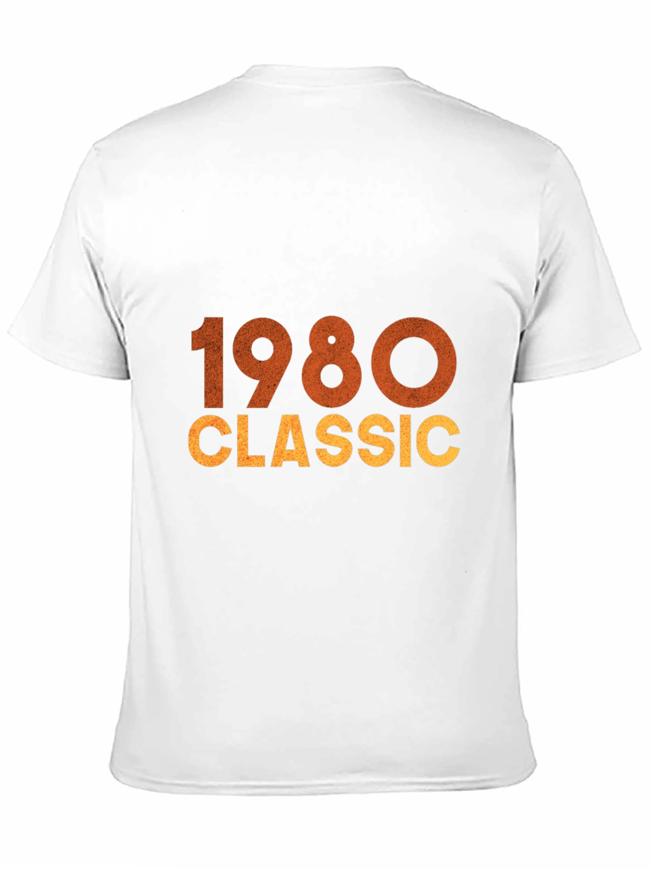 Black 1980 Classic Graphic Tee - Vintage Style view 11