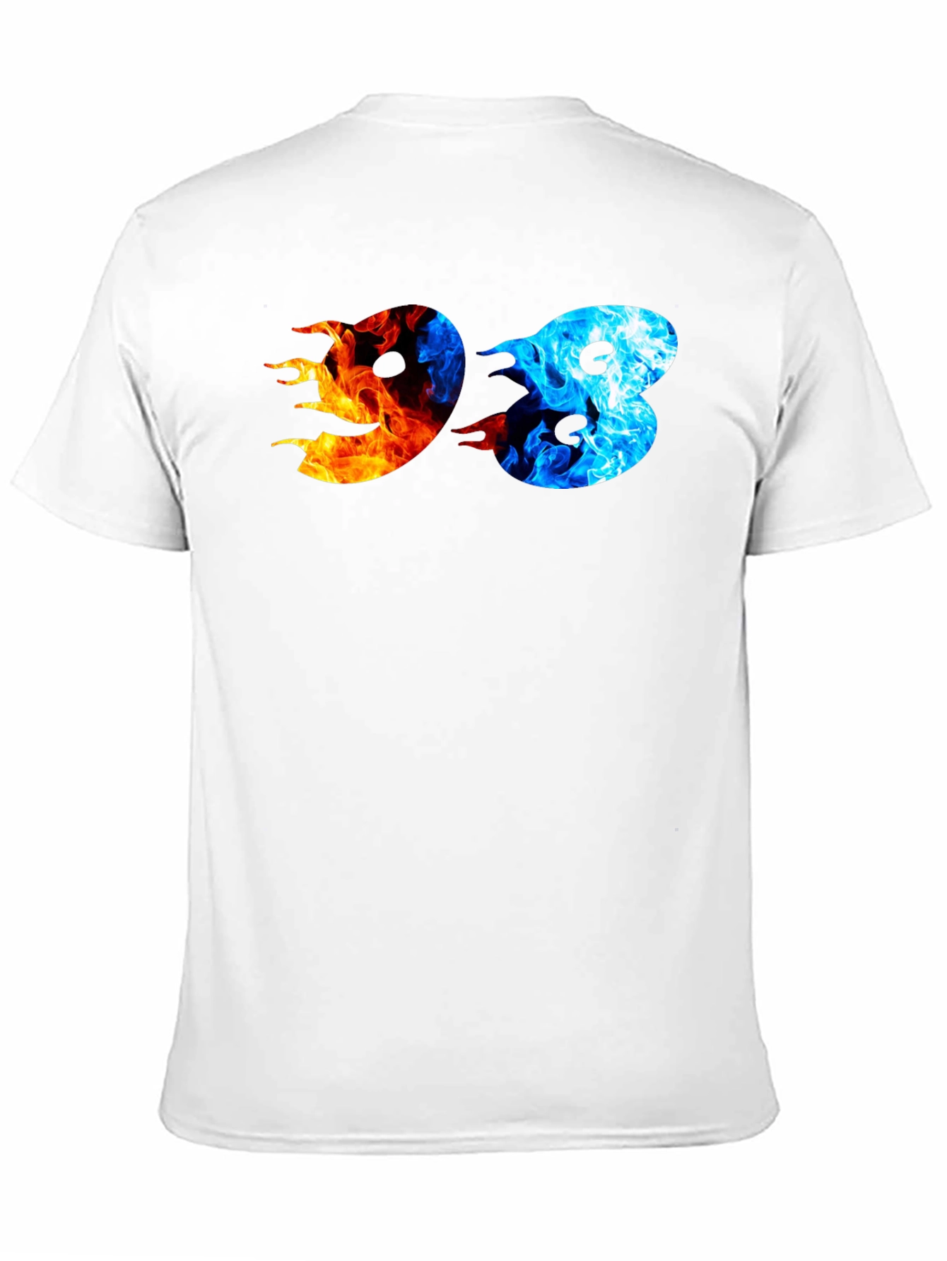Black Fire and Ice 98 Graphic T-Shirt view 11