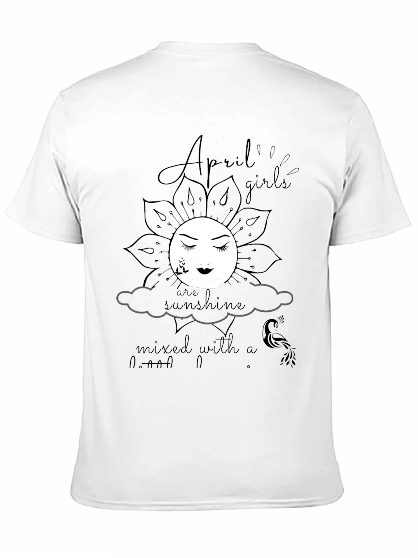 Black April Girls Sunshine Graphic Tee view 11