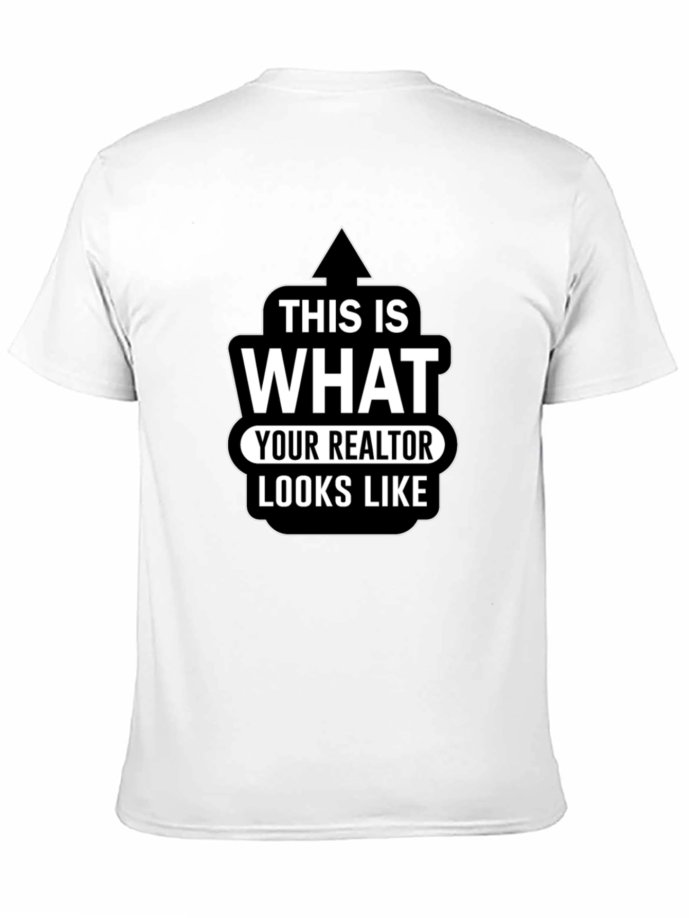 Black Realtor Look T-Shirt - Funny Real Estate Agent Tee view 11