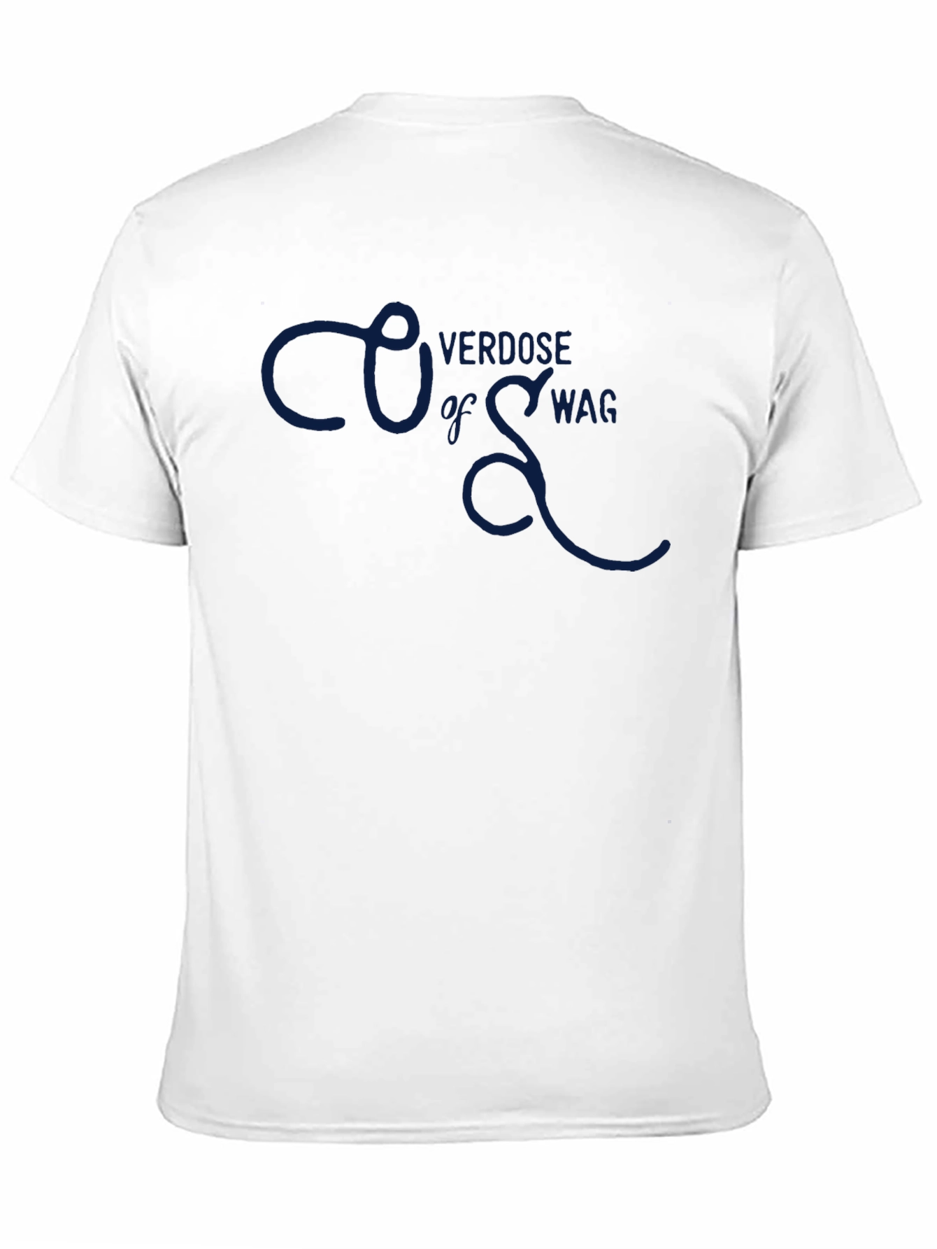 Black Overdose of Swag Black T-Shirt view 11