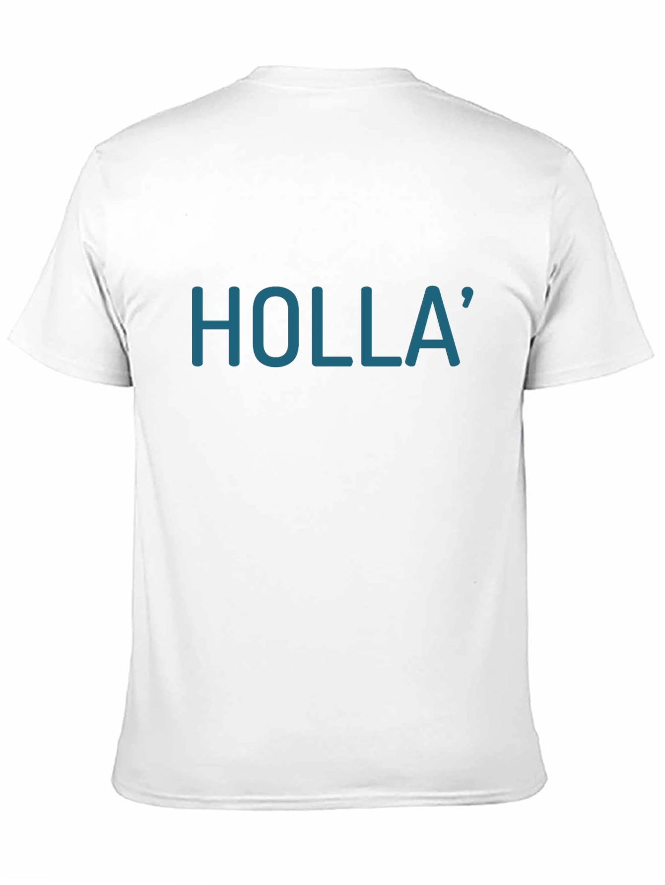 Black Holla Graphic Tee - Stylish Casual Wear view 11