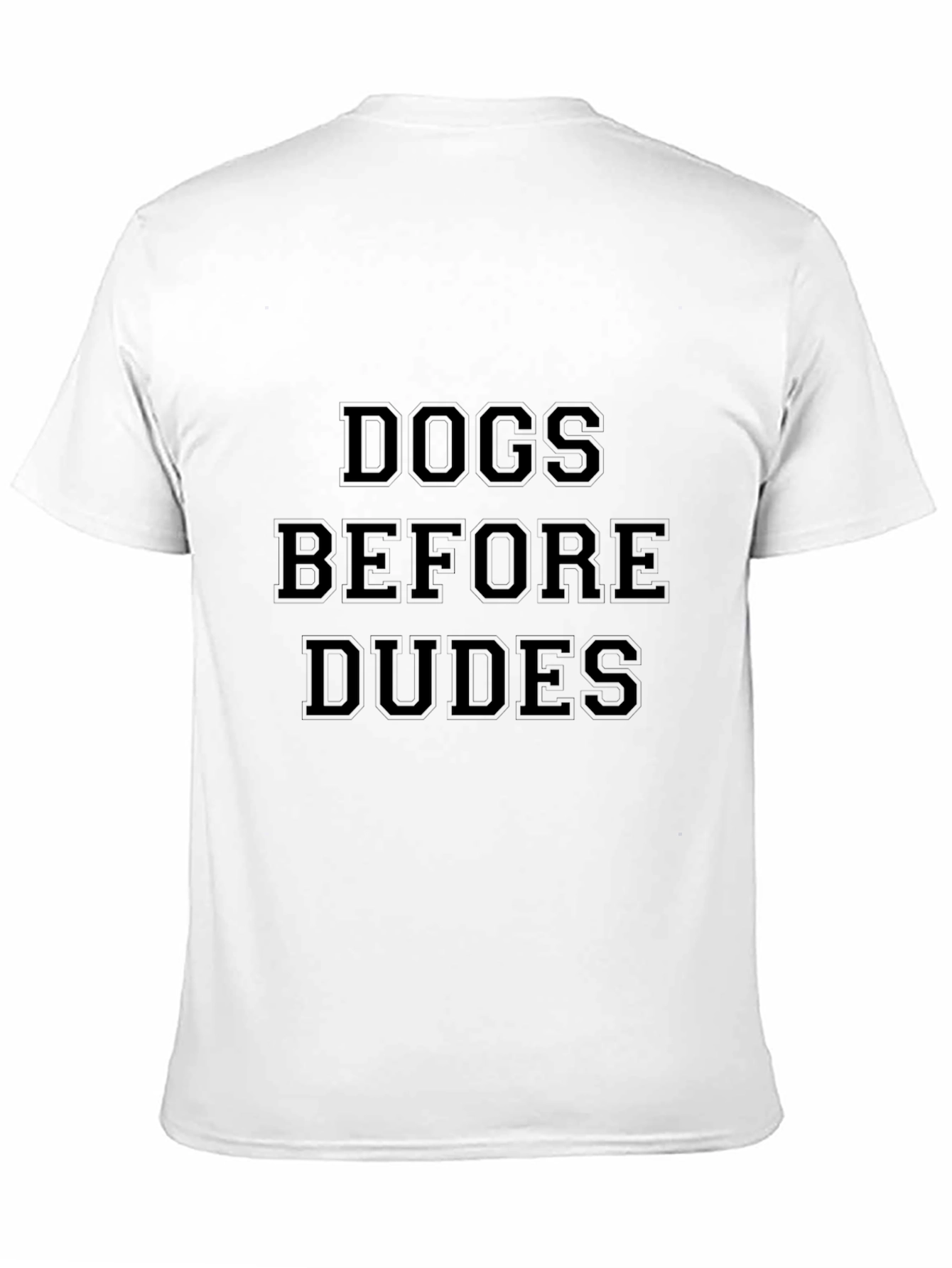 Black Dogs Before Dudes Graphic T-Shirt view 11