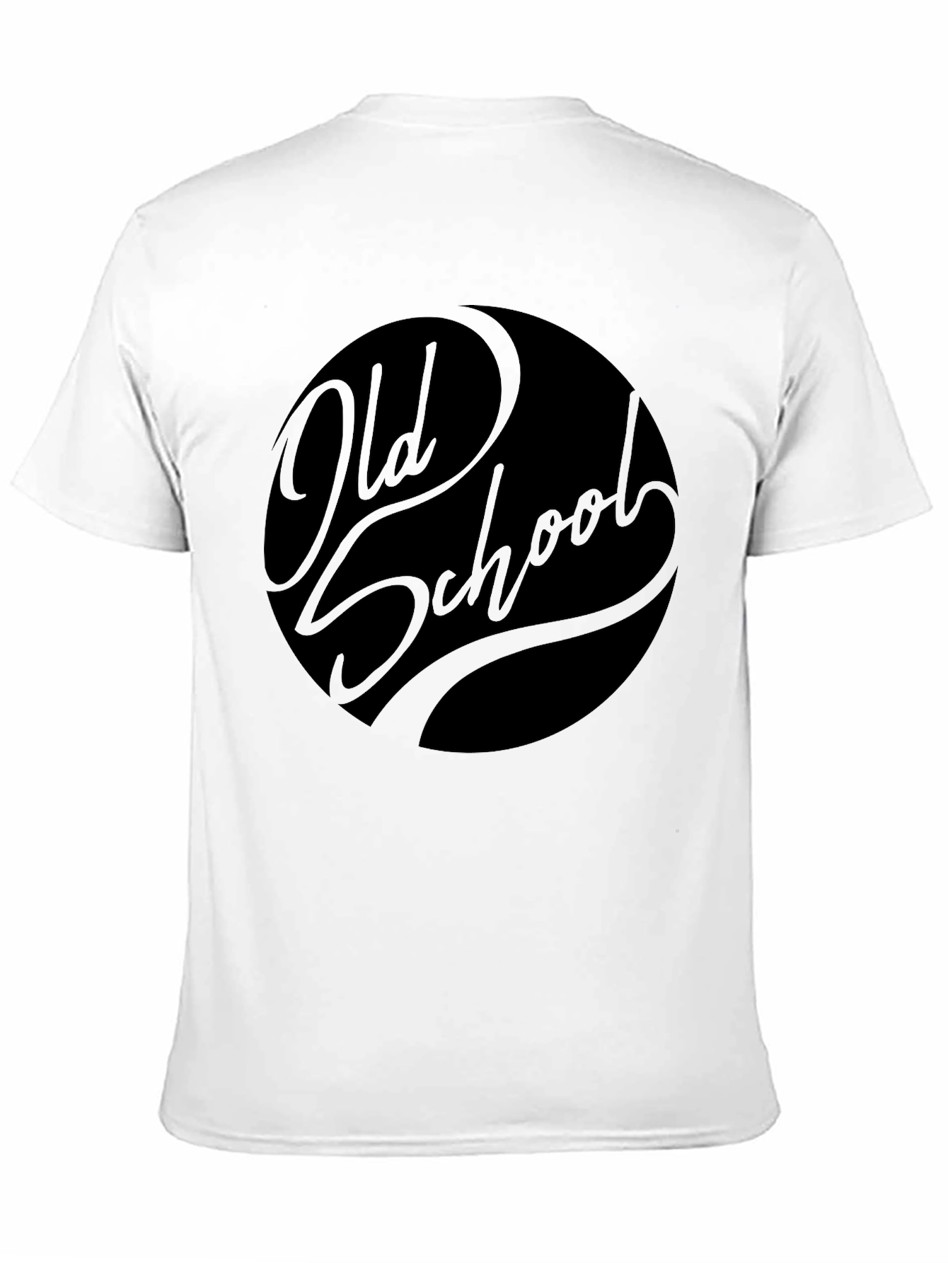 Black Old School Graphic Tee - Stylish Black T-Shirt view 11