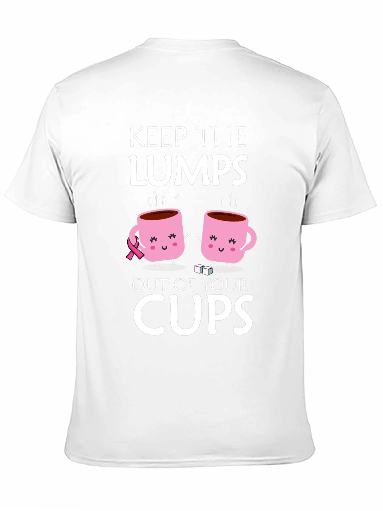 Black Keep the Lumps Out of Your Cups T-Shirt view 11