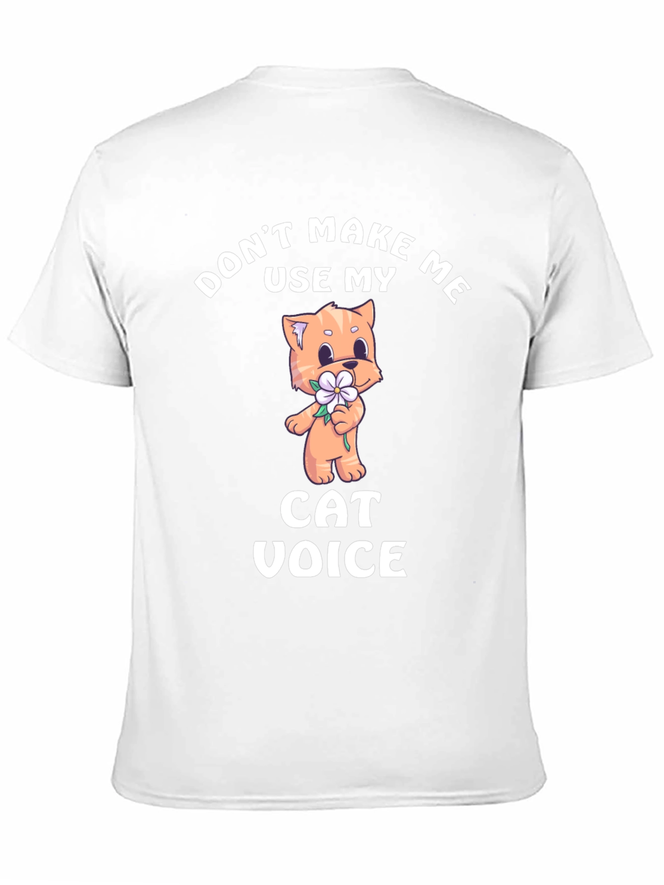 Black Don't Make Me Use My Cat Voice T-Shirt view 11