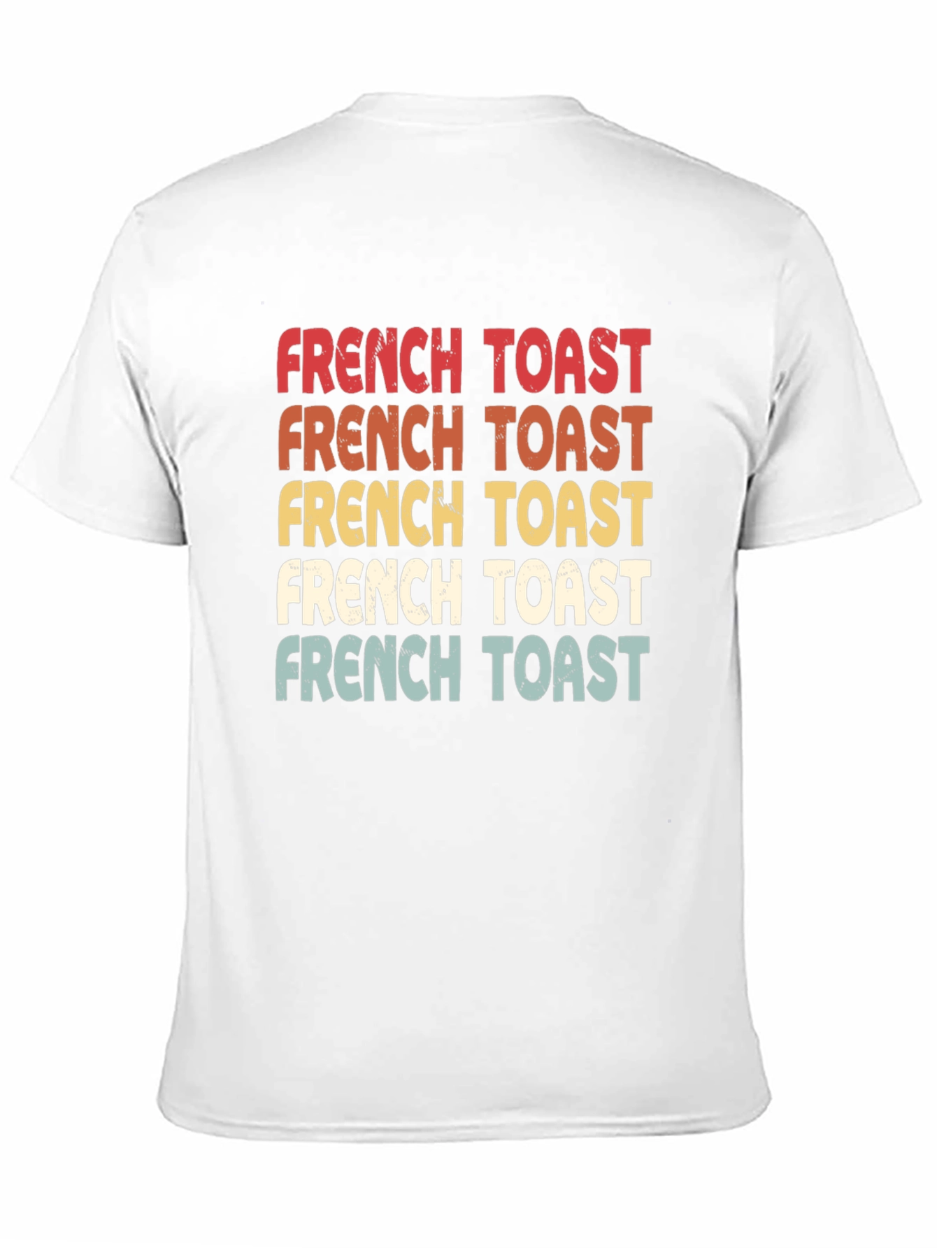 Black Retro French Toast Graphic Tee view 11