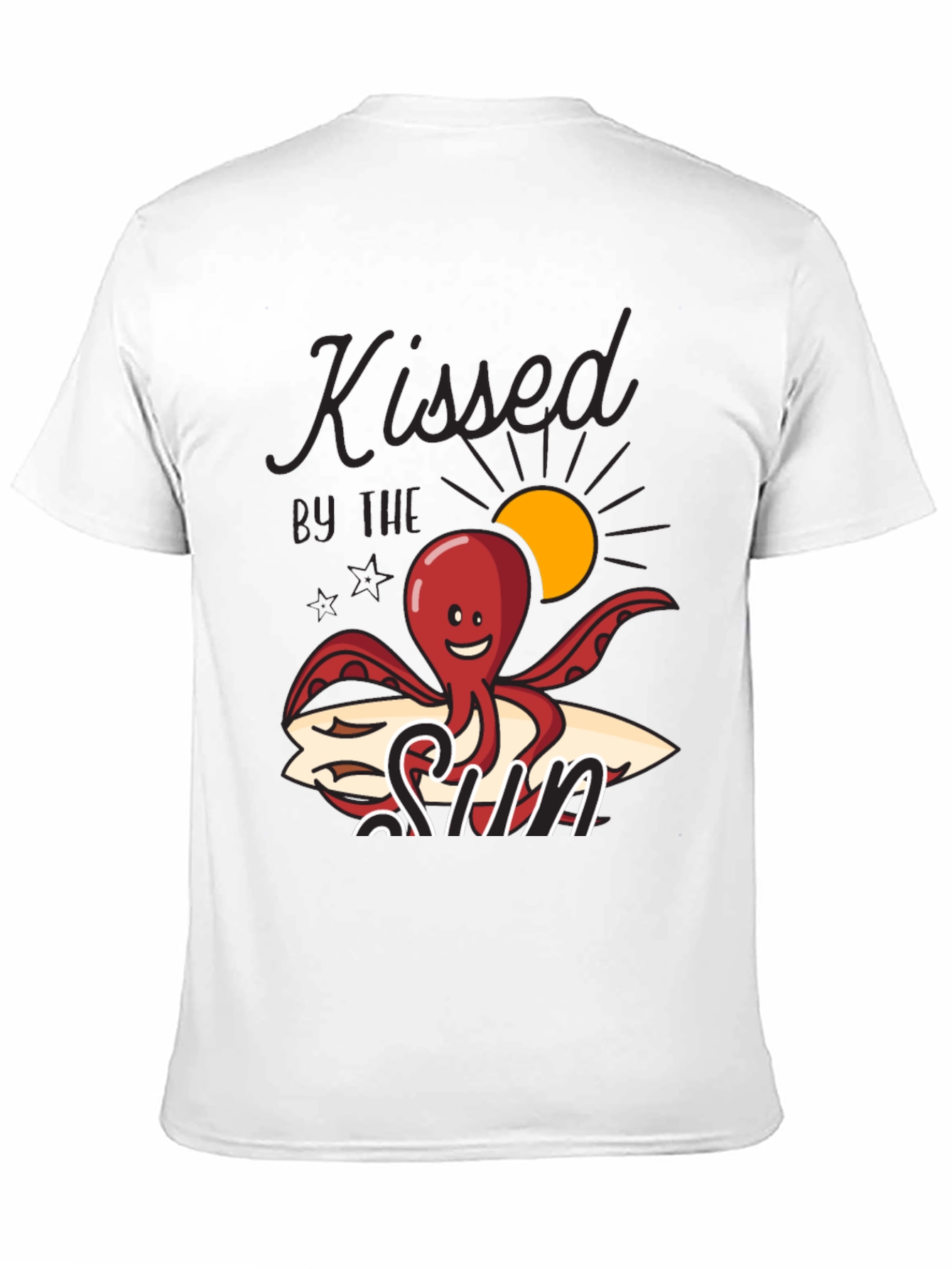 Black Kissed By The Sun Octopus Graphic Tee view 11