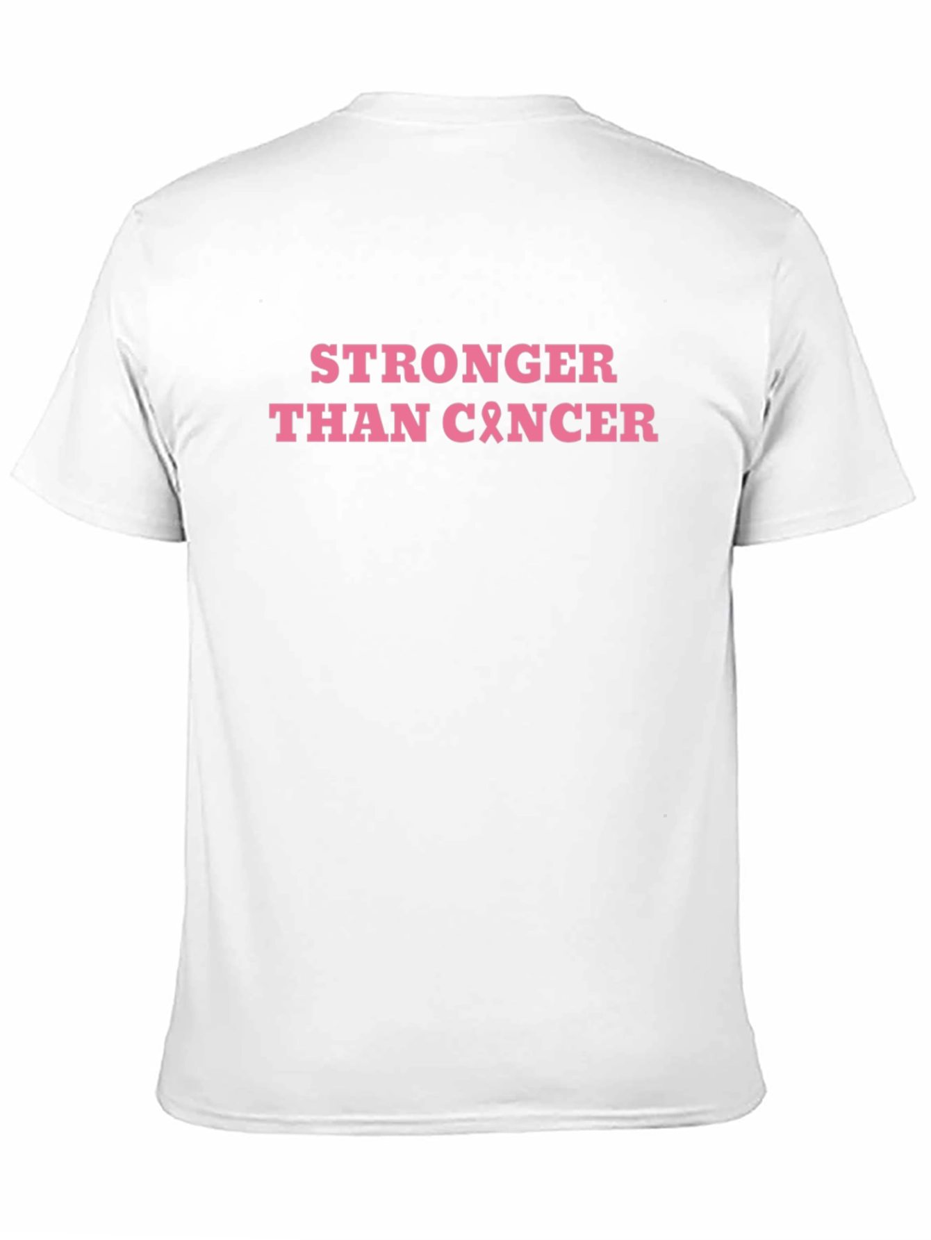Black Stronger Than Cancer Awareness Tee view 11