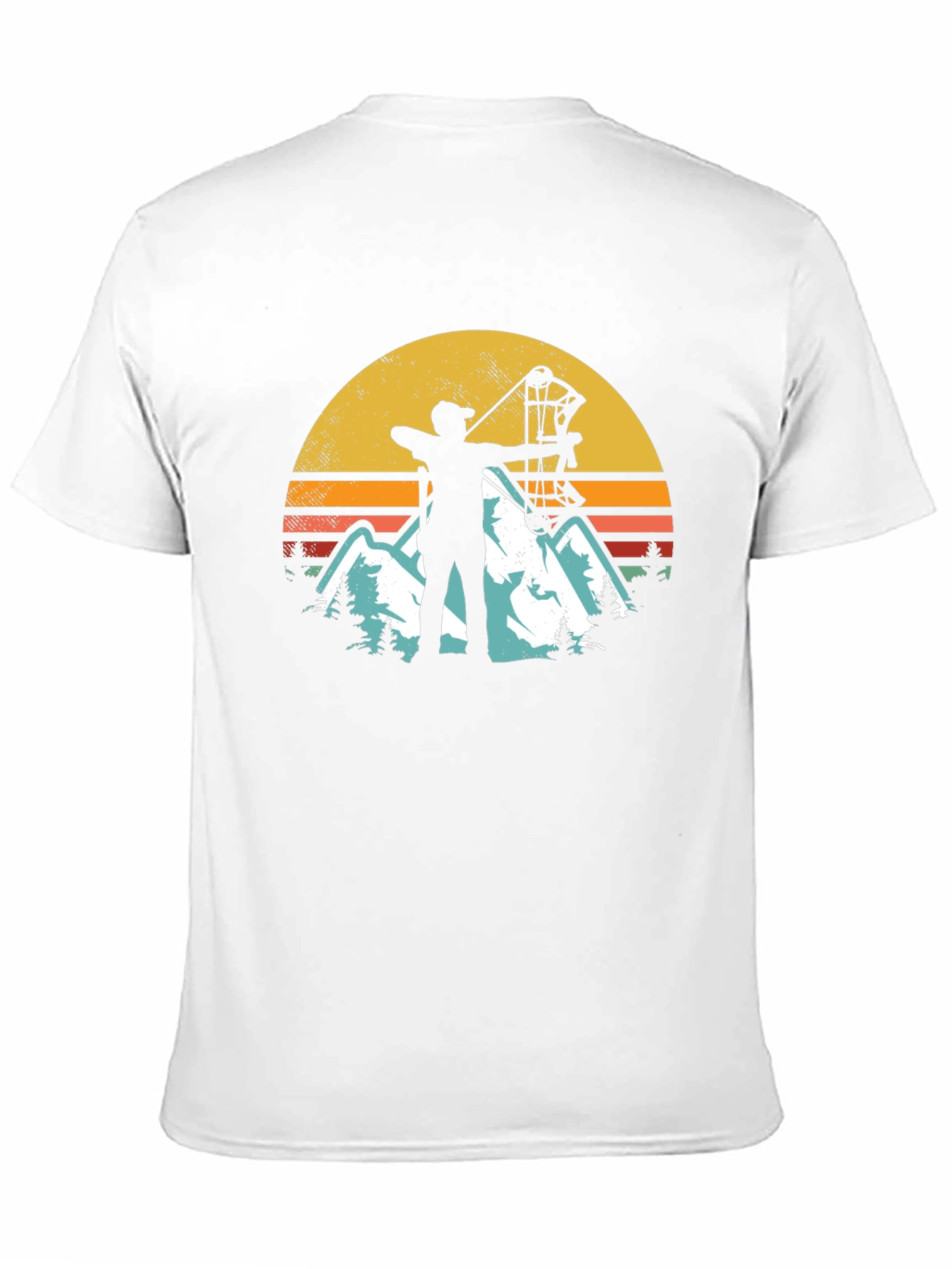 Black Archery Sunset Graphic Tee - Mountain Adventure view 11