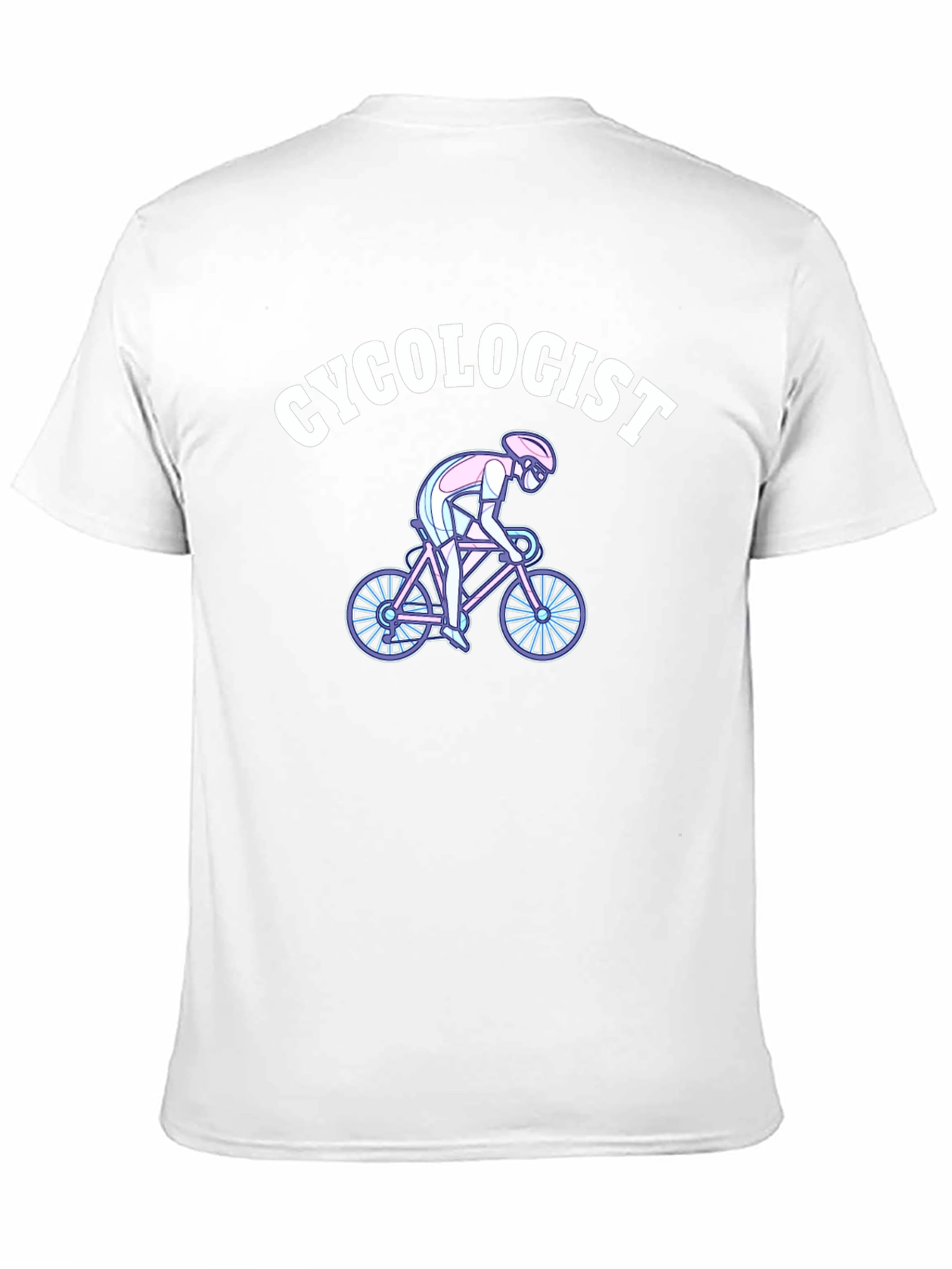 Black Cycologist T-Shirt - Bike Lover Tee view 11