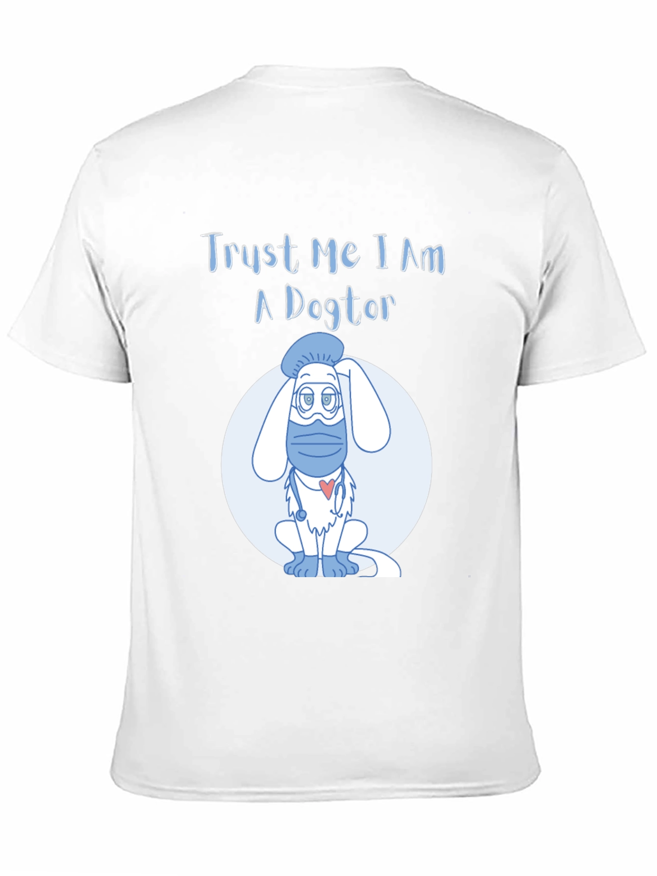 Black Trust Me I Am A Dogtor T-Shirt view 11