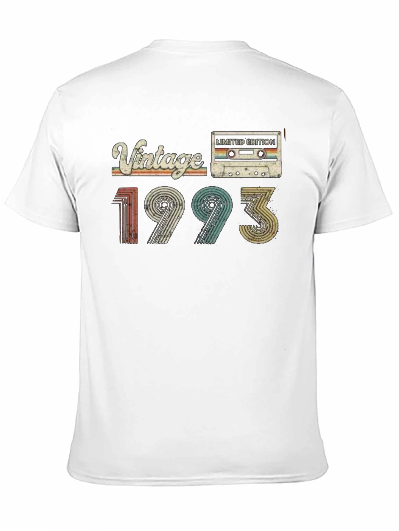 Black Vintage 1993 Limited Edition Cassette T-Shirt view 11