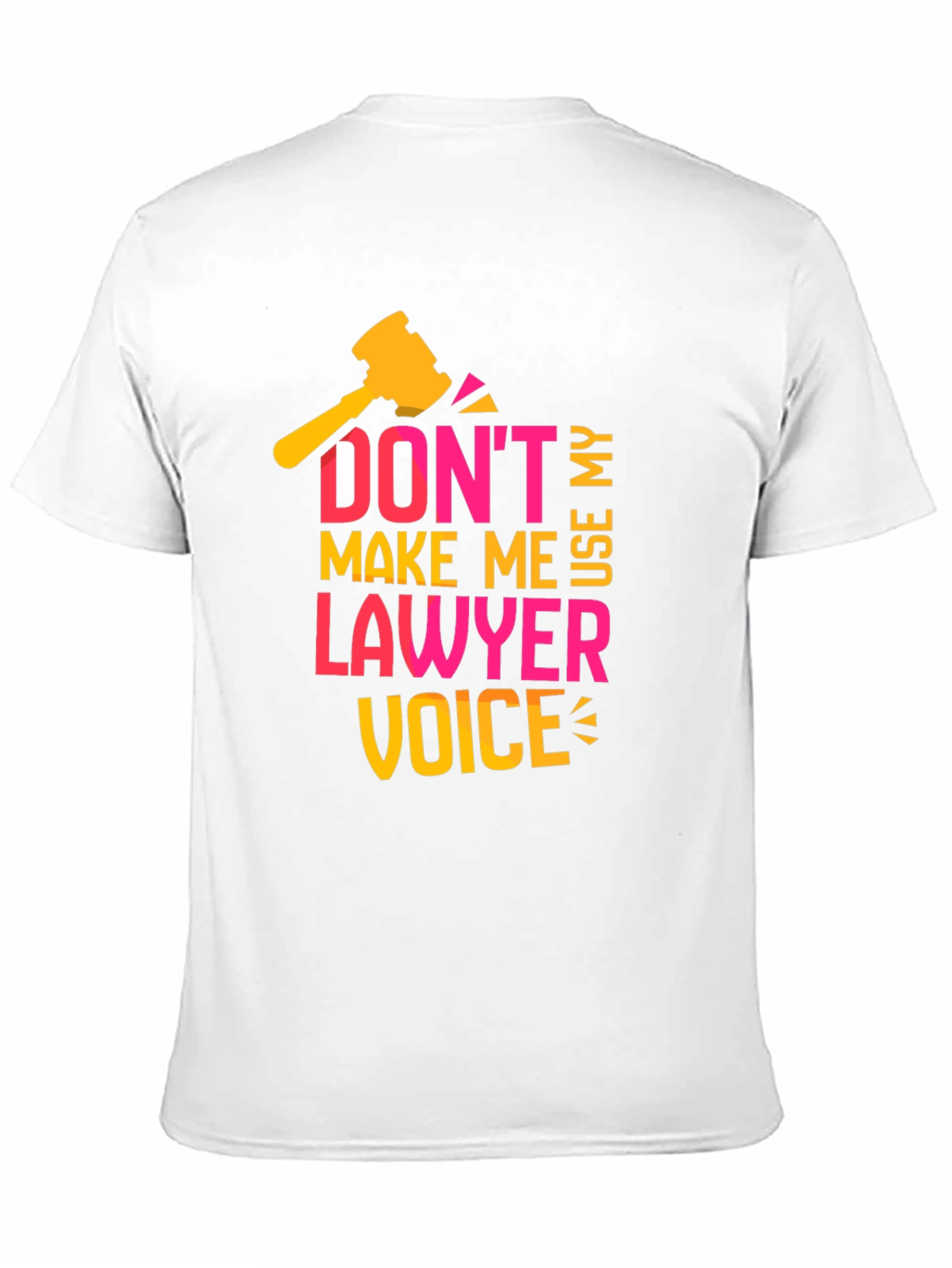 Black Don't Make Me Use My Lawyer Voice T-Shirt view 11